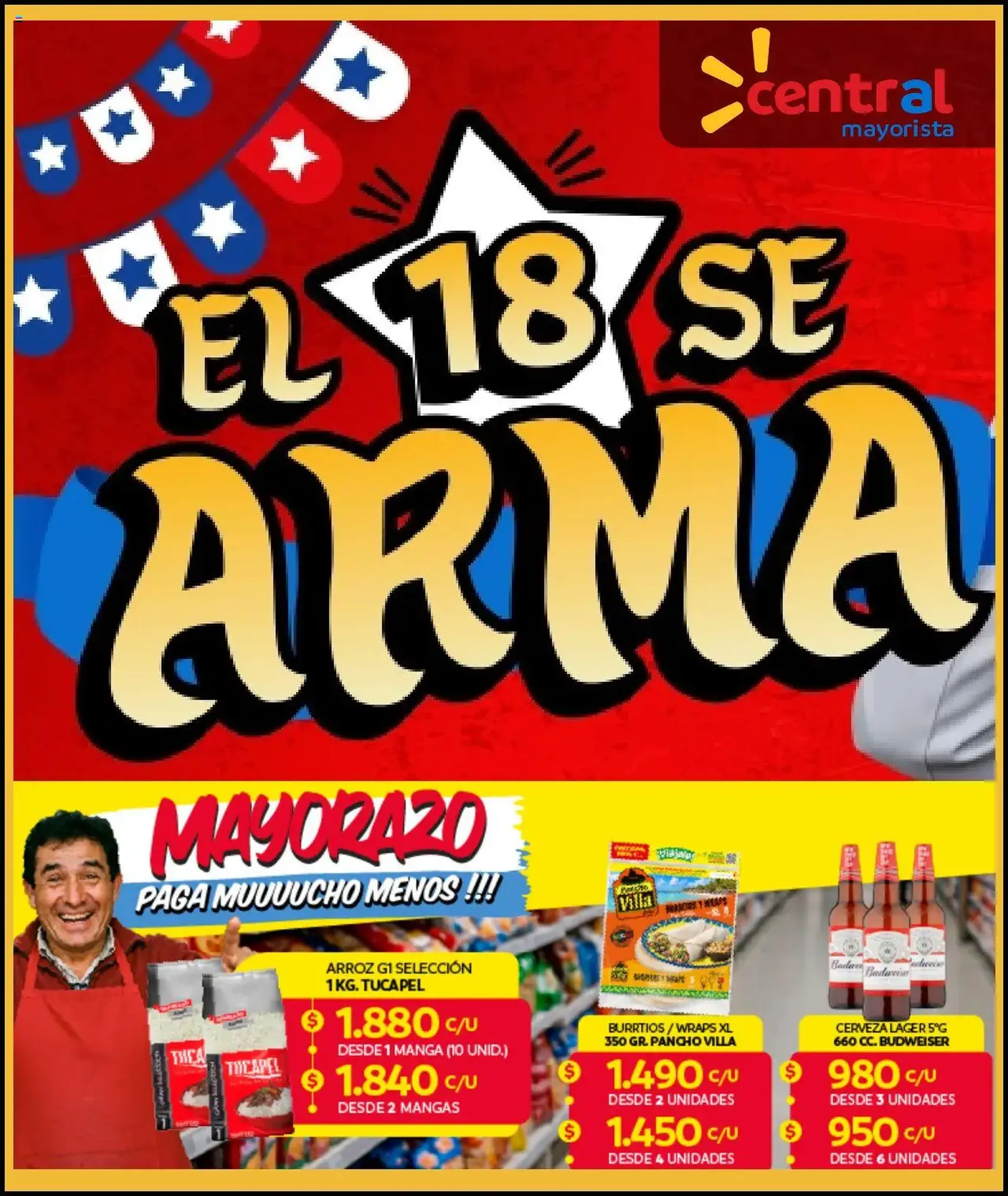 Central Mayorista ofertas - folleto válido desde 27.07.2025 página 1 de 7 Central Mayorista ofertas - folleto válido desde 27.07.2025 página 1 de 7