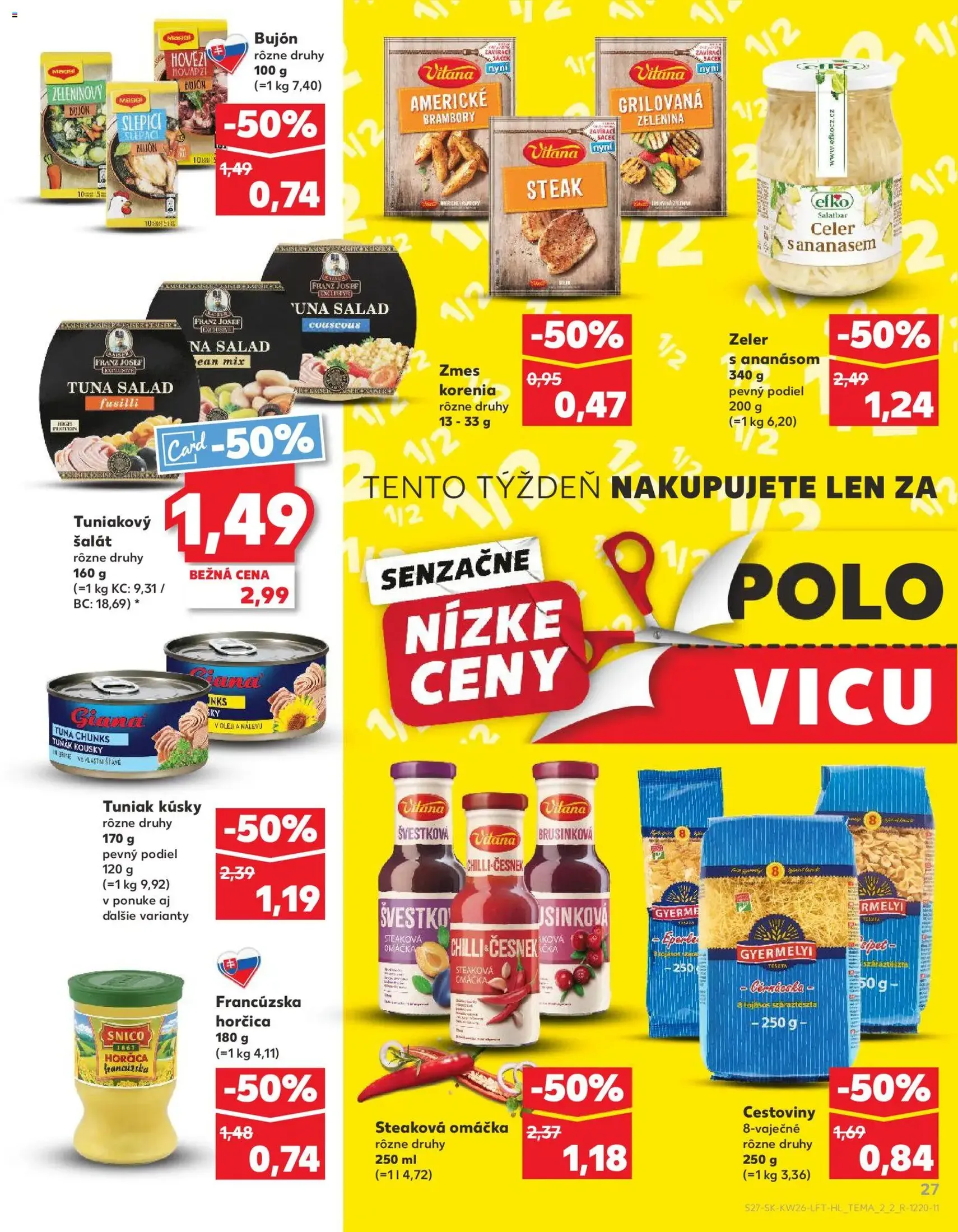Kaufland SK akciós újság - 2026.06.25. érvényes szórólap 27 oldal 84 oldalból