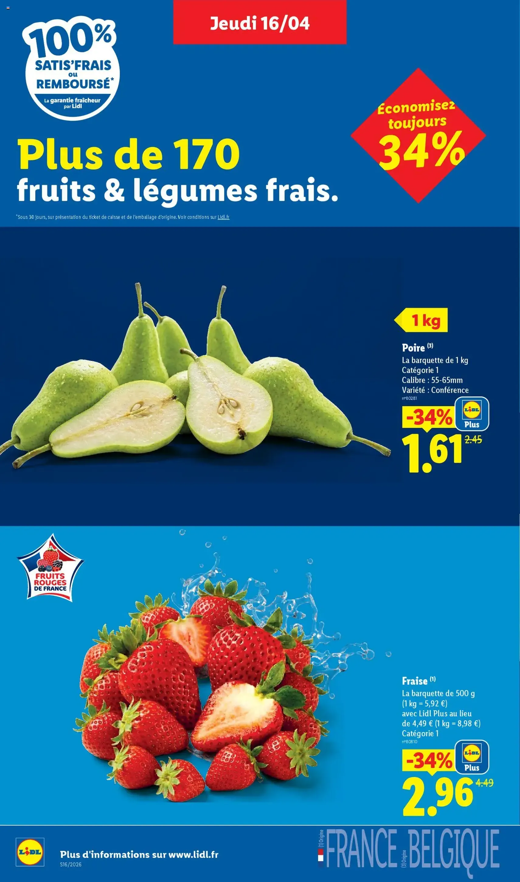 LIDL catalogue - brochure valable à partir du 16/04/2026, page 2 sur 67