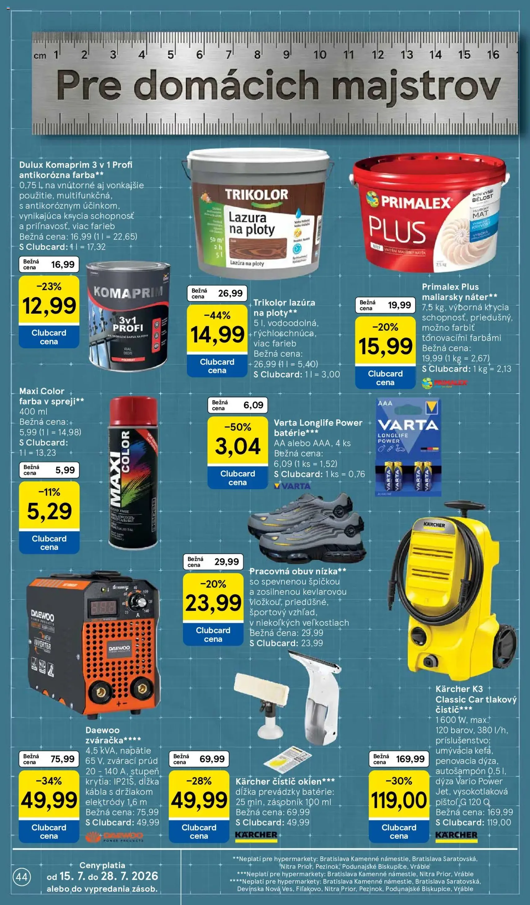 Tesco Hypermarket - leták - platný leták od 15.07.2026 strana 44 z 52