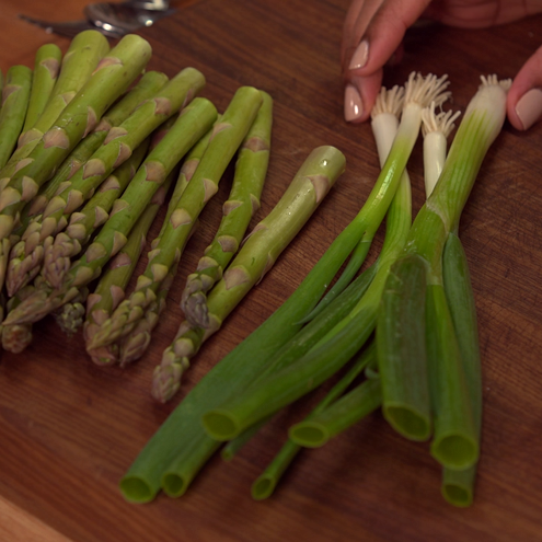 Asparagi e uova alla veneta - procedimento 1