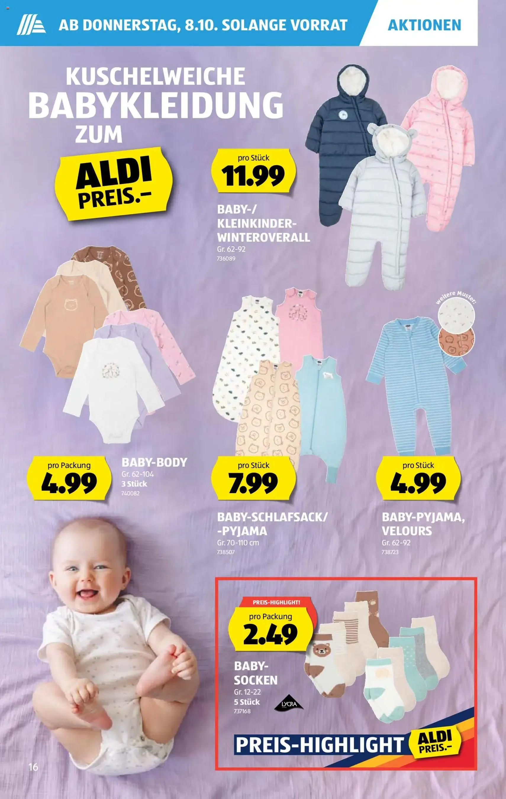 Aldi aktionen - Gültiger Prospekt ab 08.10.2026, Seite 16 von insgesamt 34