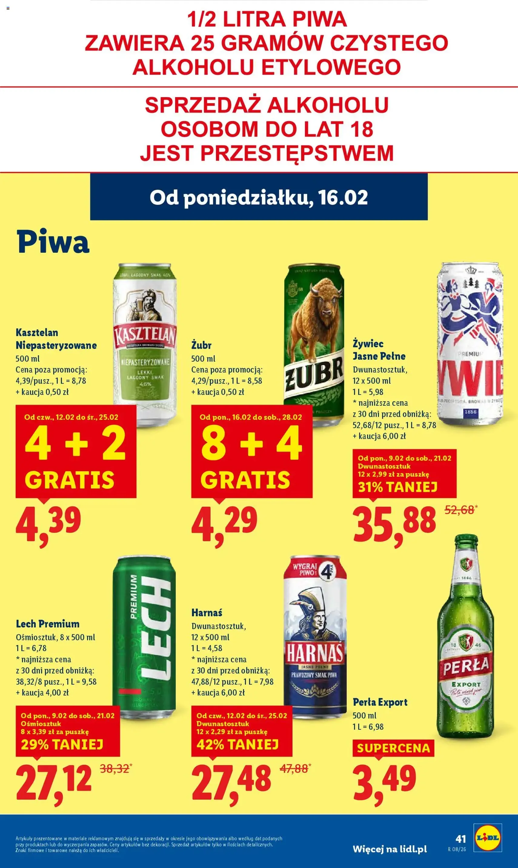 Lidl Gazetka - ważny gazetka od 16.02.2026 strona 41 z 51