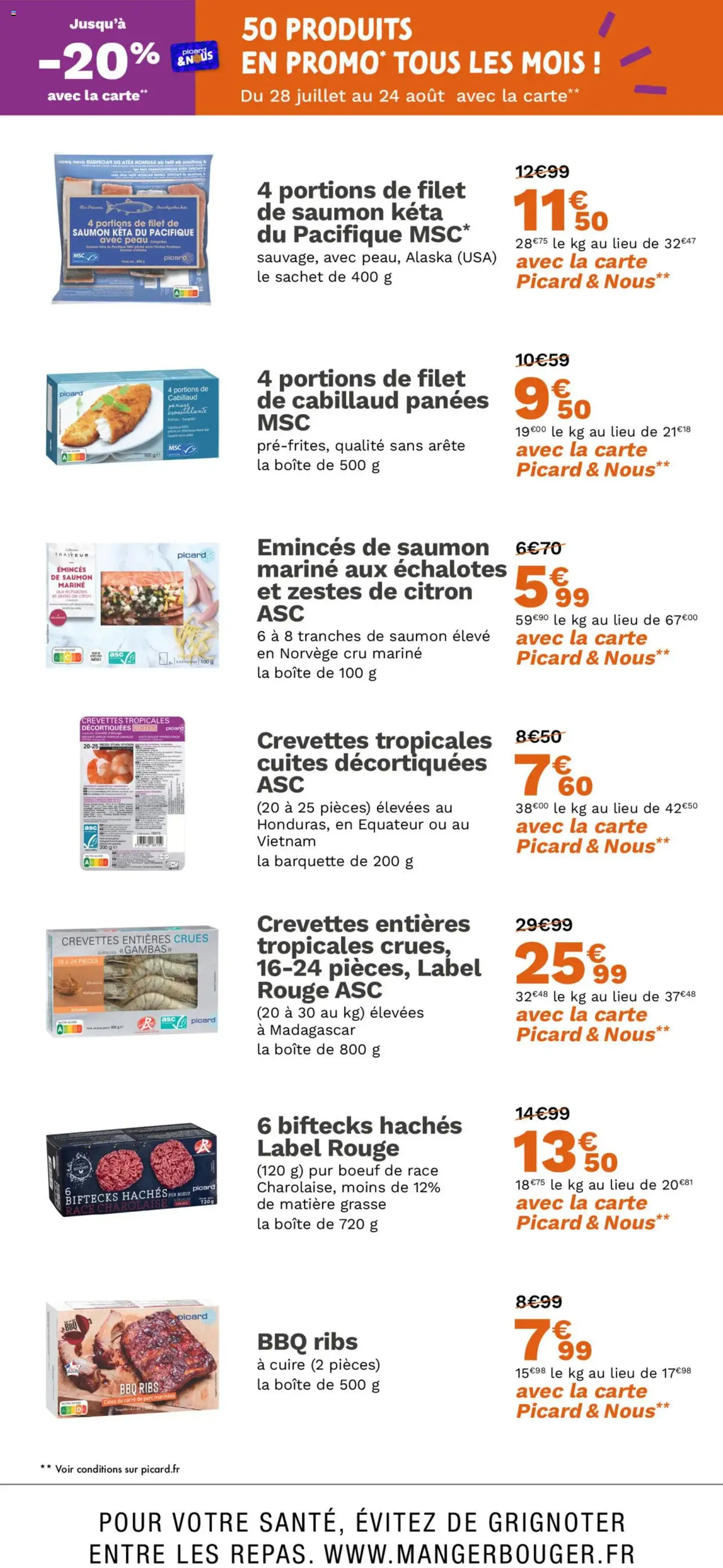 Picard catalogue - brochure valable à partir du 28/07/2025, page 4 sur 12 Picard catalogue - brochure valable à partir du 28/07/2025, page 4 sur 12