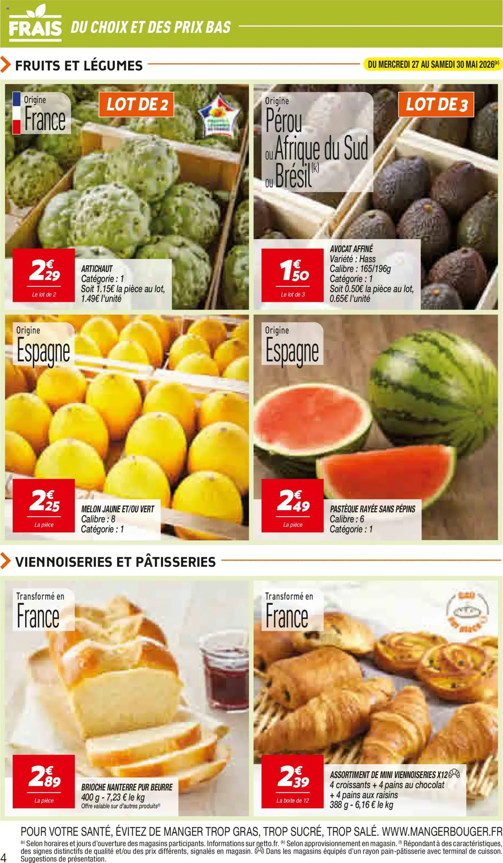 Netto catalogue - brochure valable à partir du 26/05/2026, page 4 sur 20
