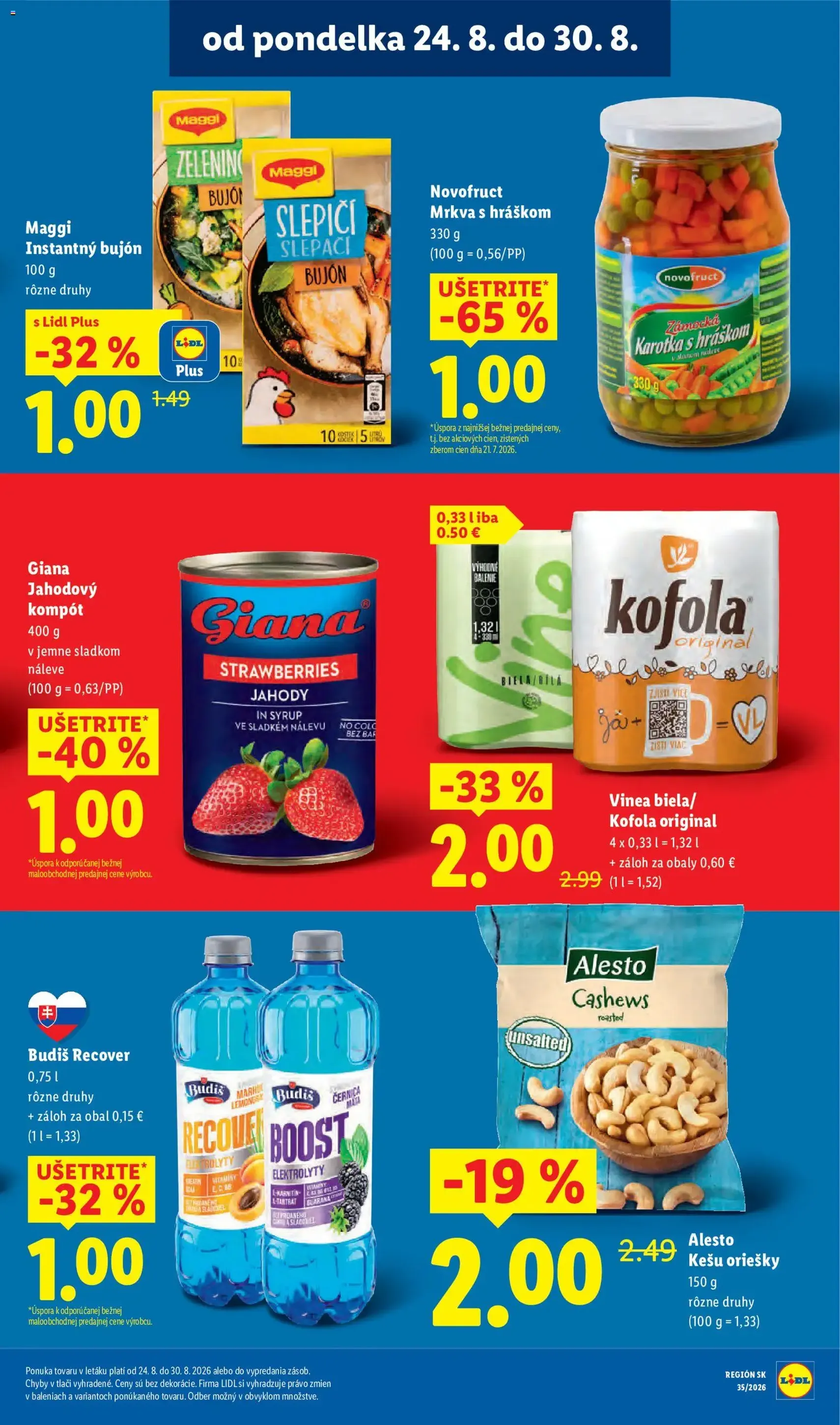Lidl leták - platný leták od 24.08.2026 strana 33 z 99