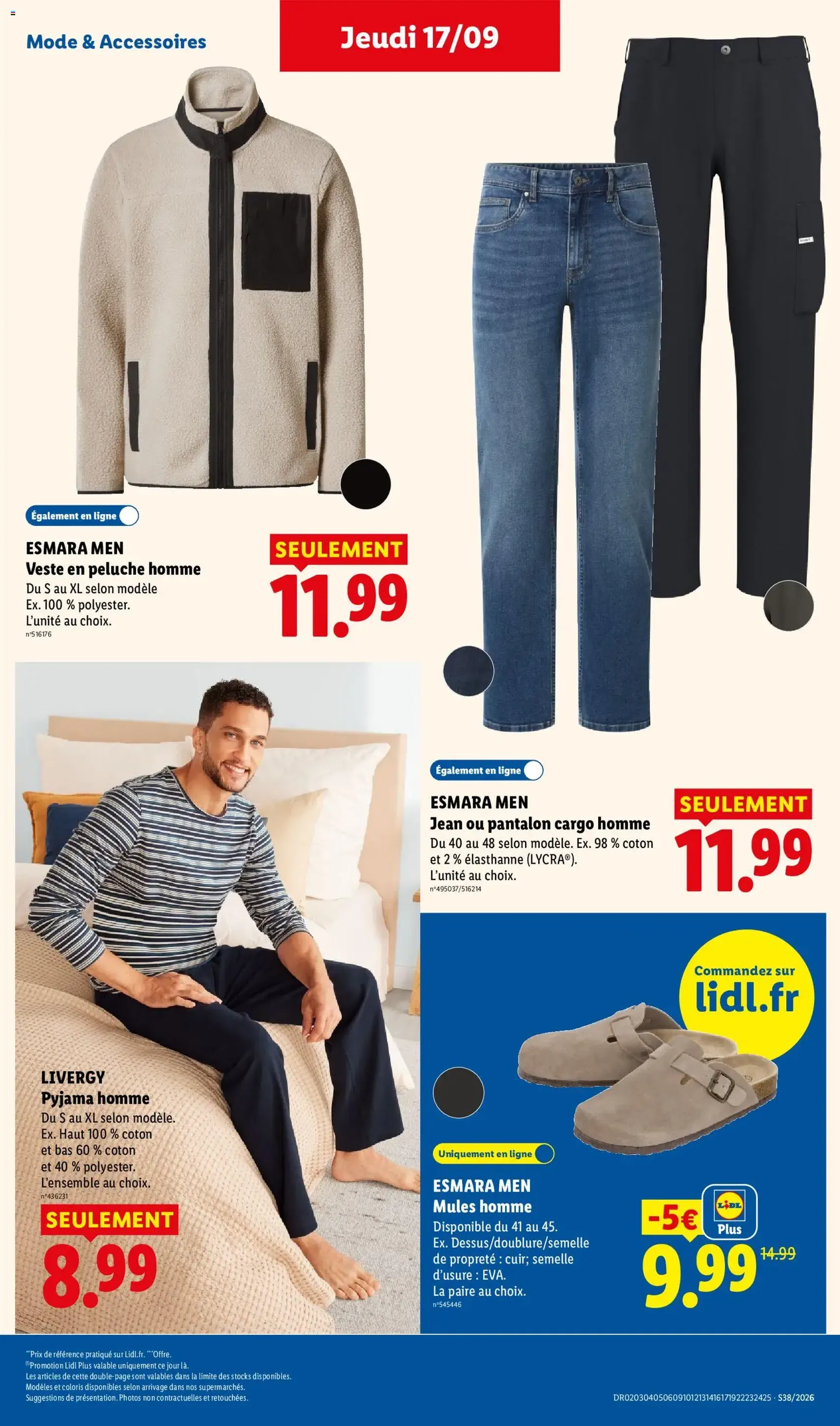 LIDL catalogue - brochure valable à partir du 17/09/2026, page 37 sur 67