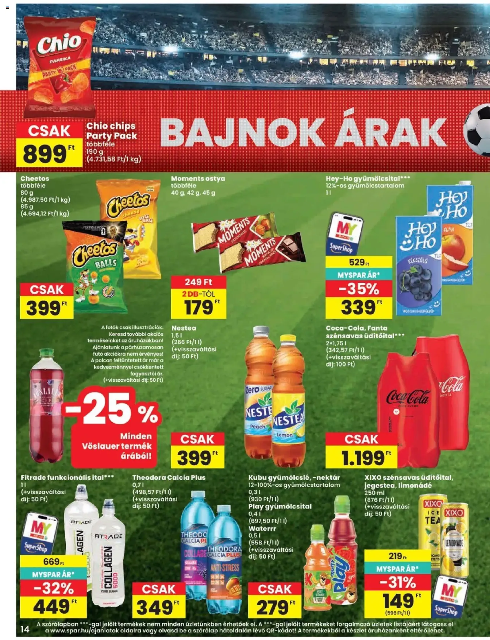 Spar akciós újság - 2026.06.25. érvényes szórólap 14 oldal 20 oldalból
