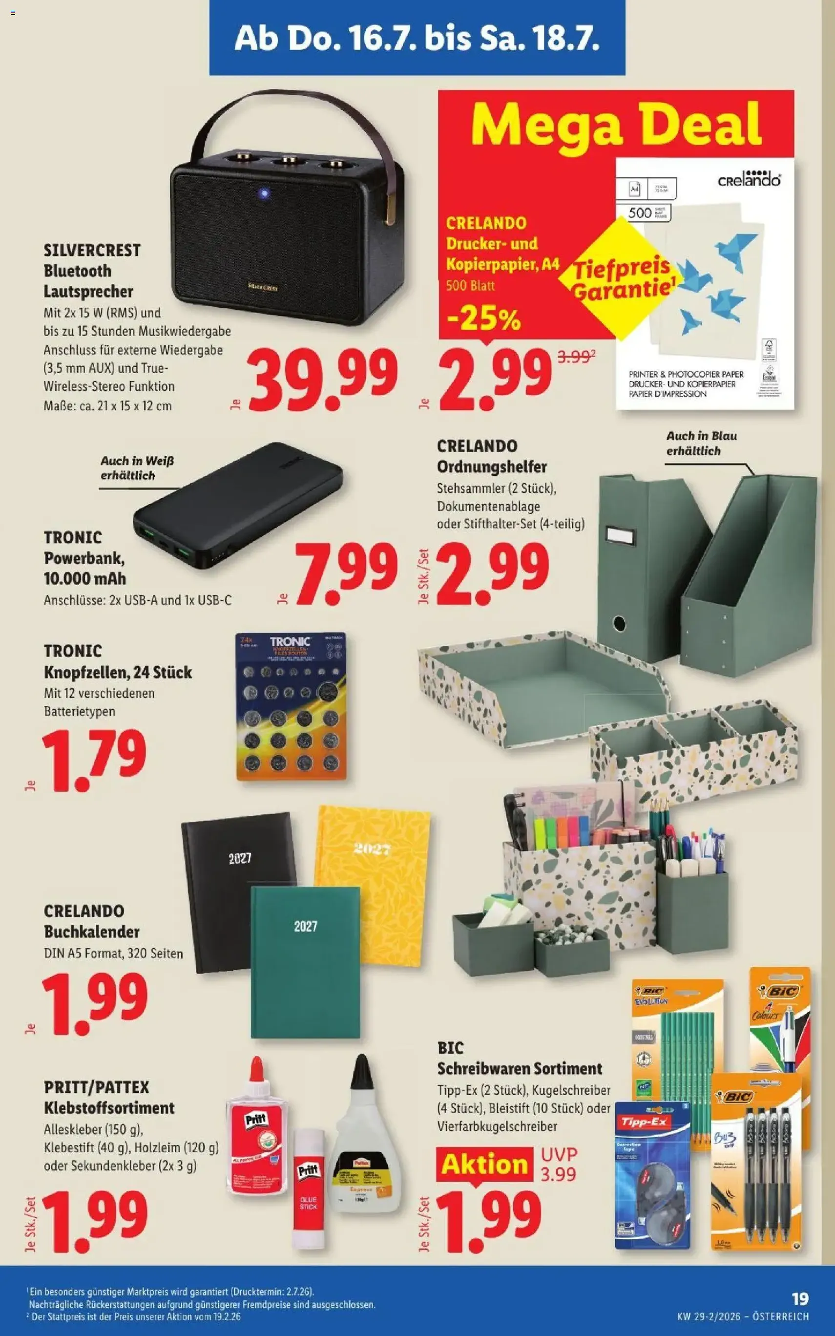 Lidl - Flugblatt - Gültiger Prospekt ab 16.07.2026, Seite 23 von insgesamt 54