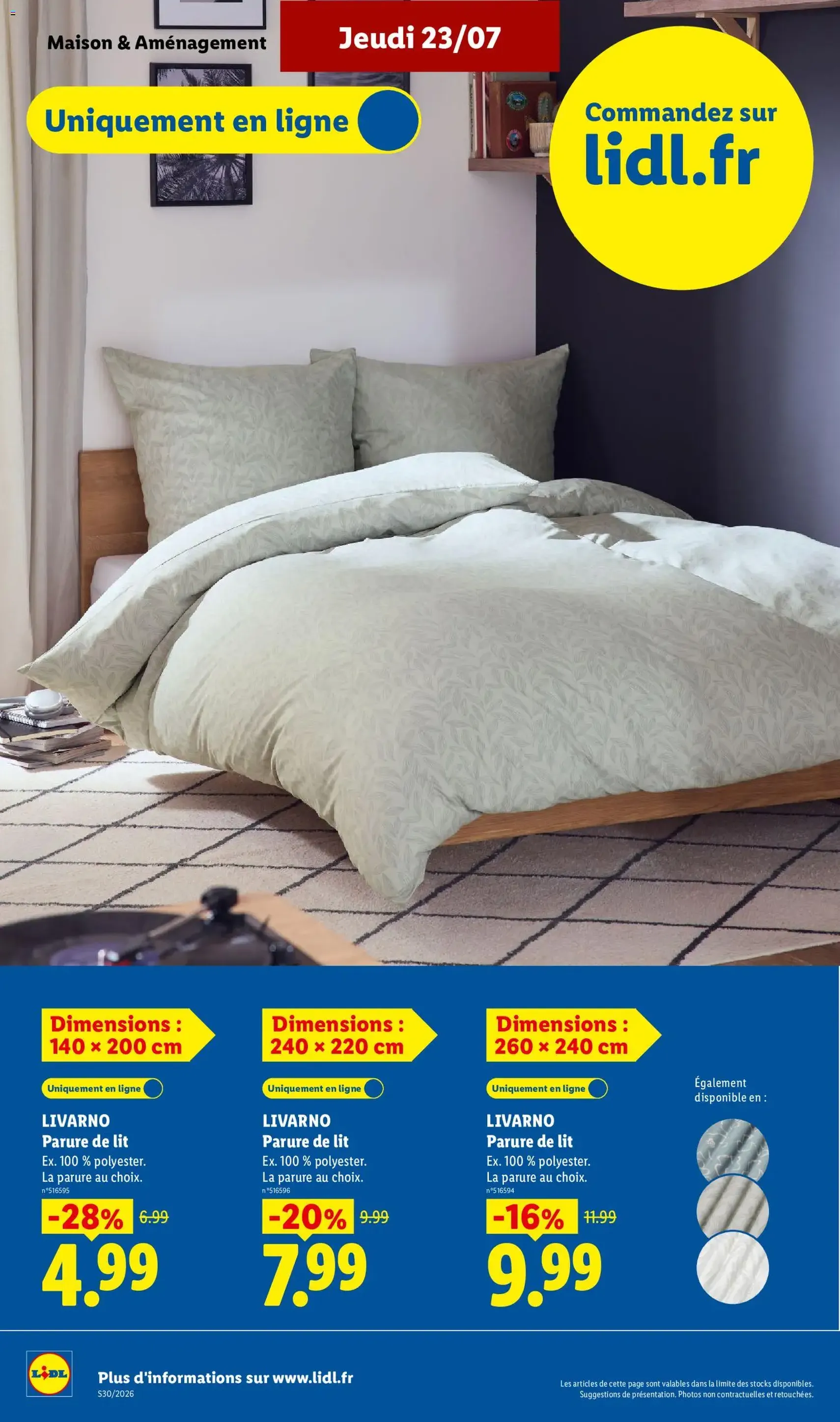 LIDL catalogue - brochure valable à partir du 23/07/2026, page 38 sur 64