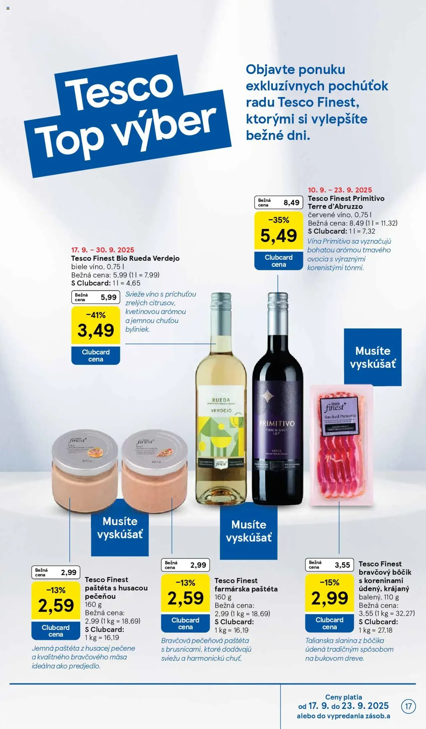 Tesco Hypermarket - leták - platný leták od 17.09.2025 strana 17 z 35