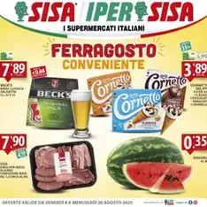Volantino SISA - anteprima volantino valido dal 08/08/2025