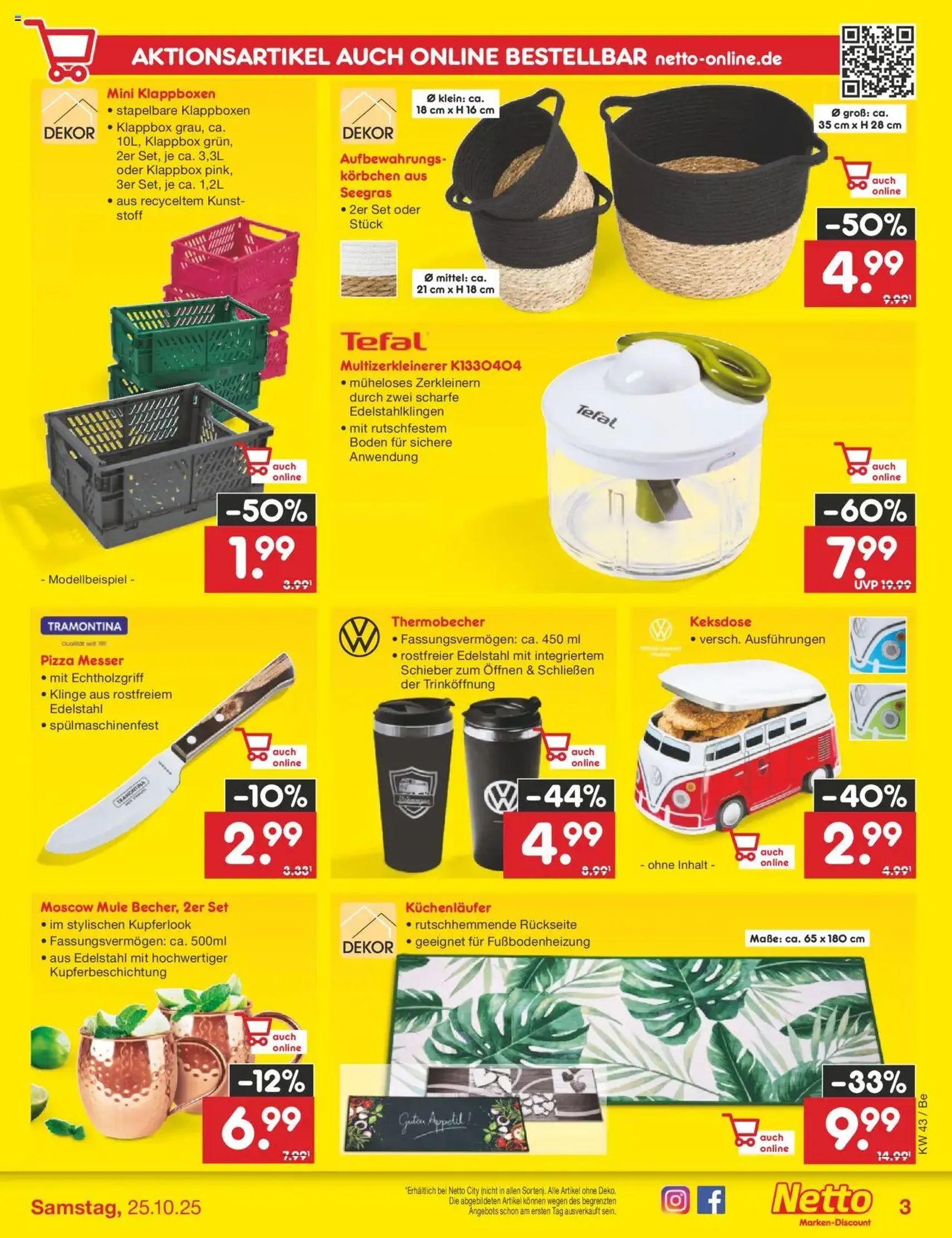 Netto Marken-Discount Prospekt - Gültiger Prospekt ab 20.10.2025, Seite 33 von insgesamt 69 Netto Marken-Discount Prospekt - Gültiger Prospekt ab 20.10.2025, Seite 33 von insgesamt 69