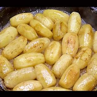 Recipe preview Authentic French fondant potatoes recipe