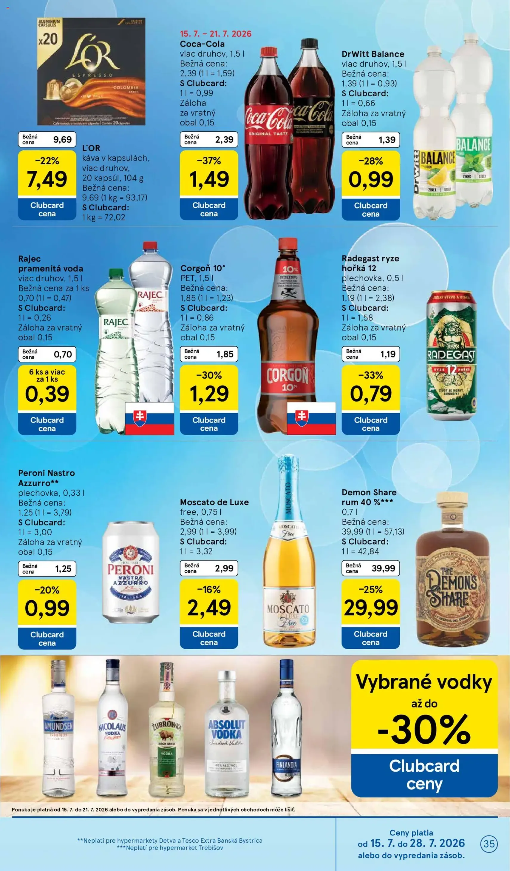 Tesco Hypermarket - leták - platný leták od 15.07.2026 strana 35 z 52