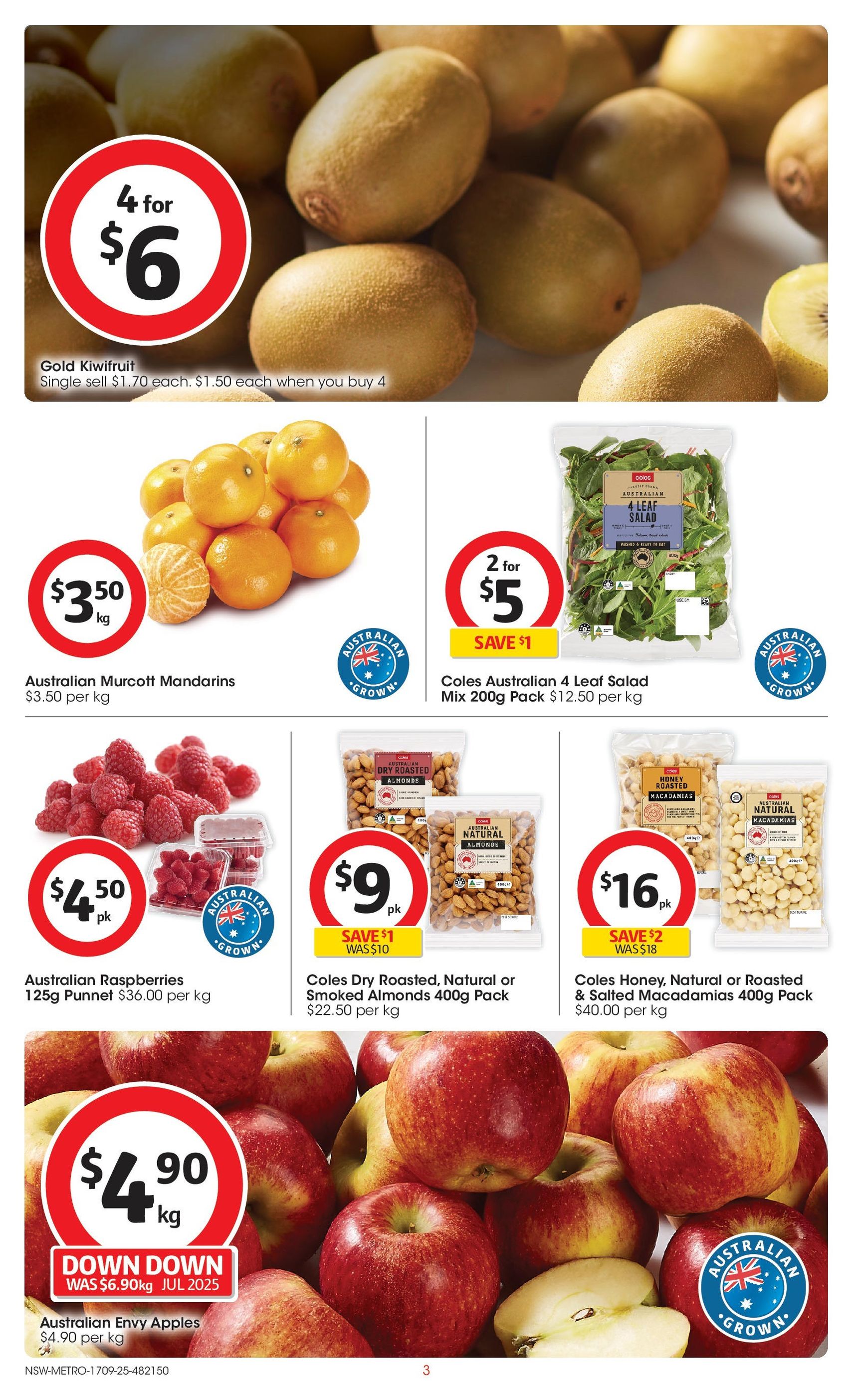 Coles Catalogue NSW - valid flyer from 17/09/2025, page 3 of 47