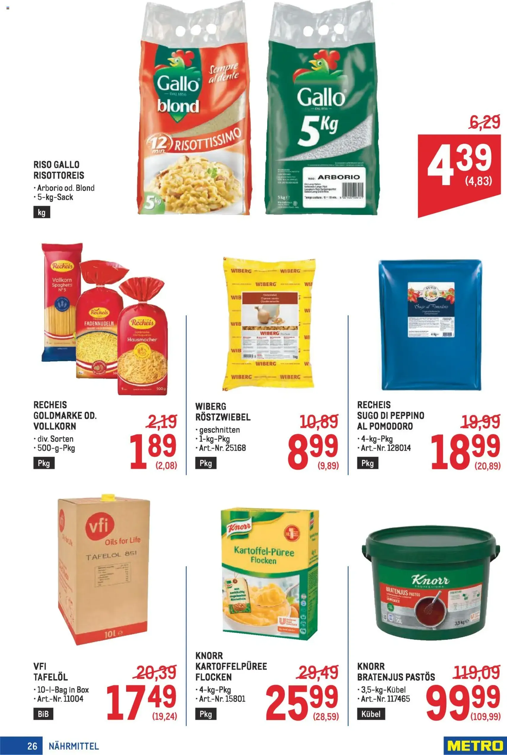 Metro Profi - Gültiger Prospekt ab 22.01.2026, Seite 26 von insgesamt 64