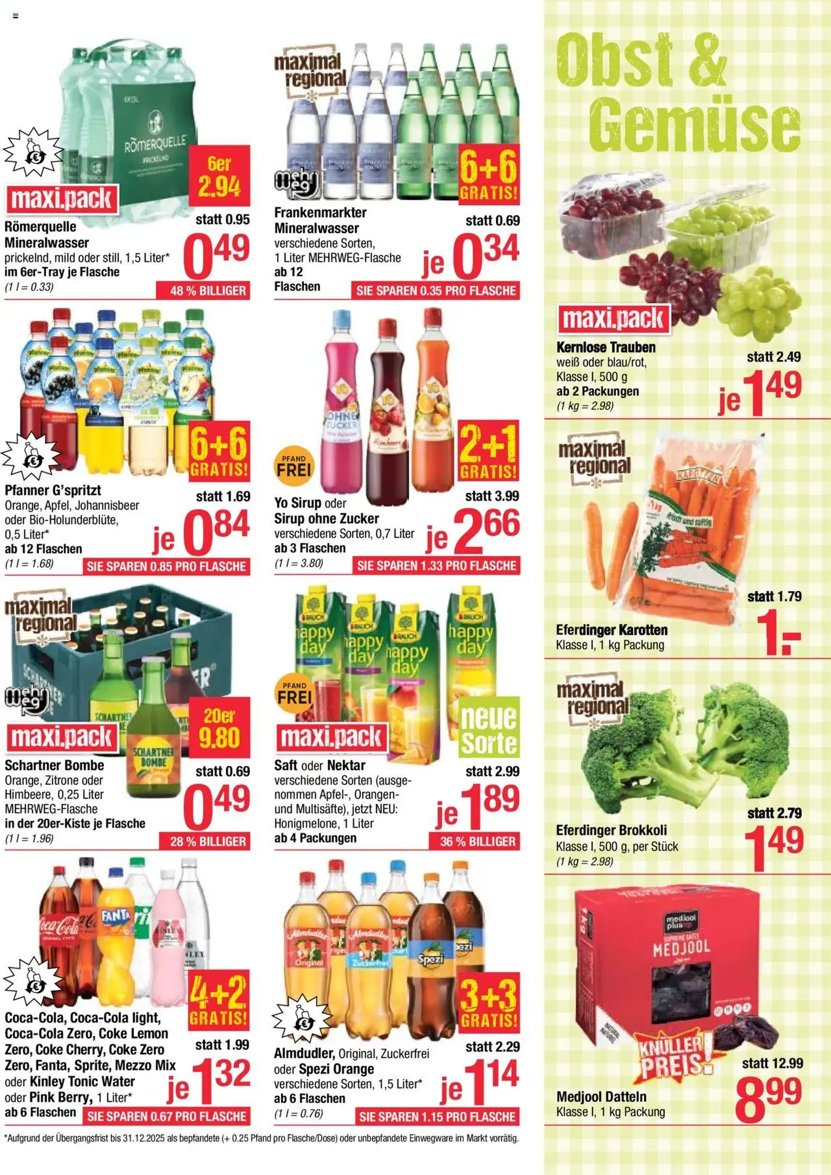 Maximarkt Flugblatt - Gültiger Prospekt ab 25.08.2025, Seite 13 von insgesamt 28 Maximarkt Flugblatt - Gültiger Prospekt ab 25.08.2025, Seite 13 von insgesamt 28