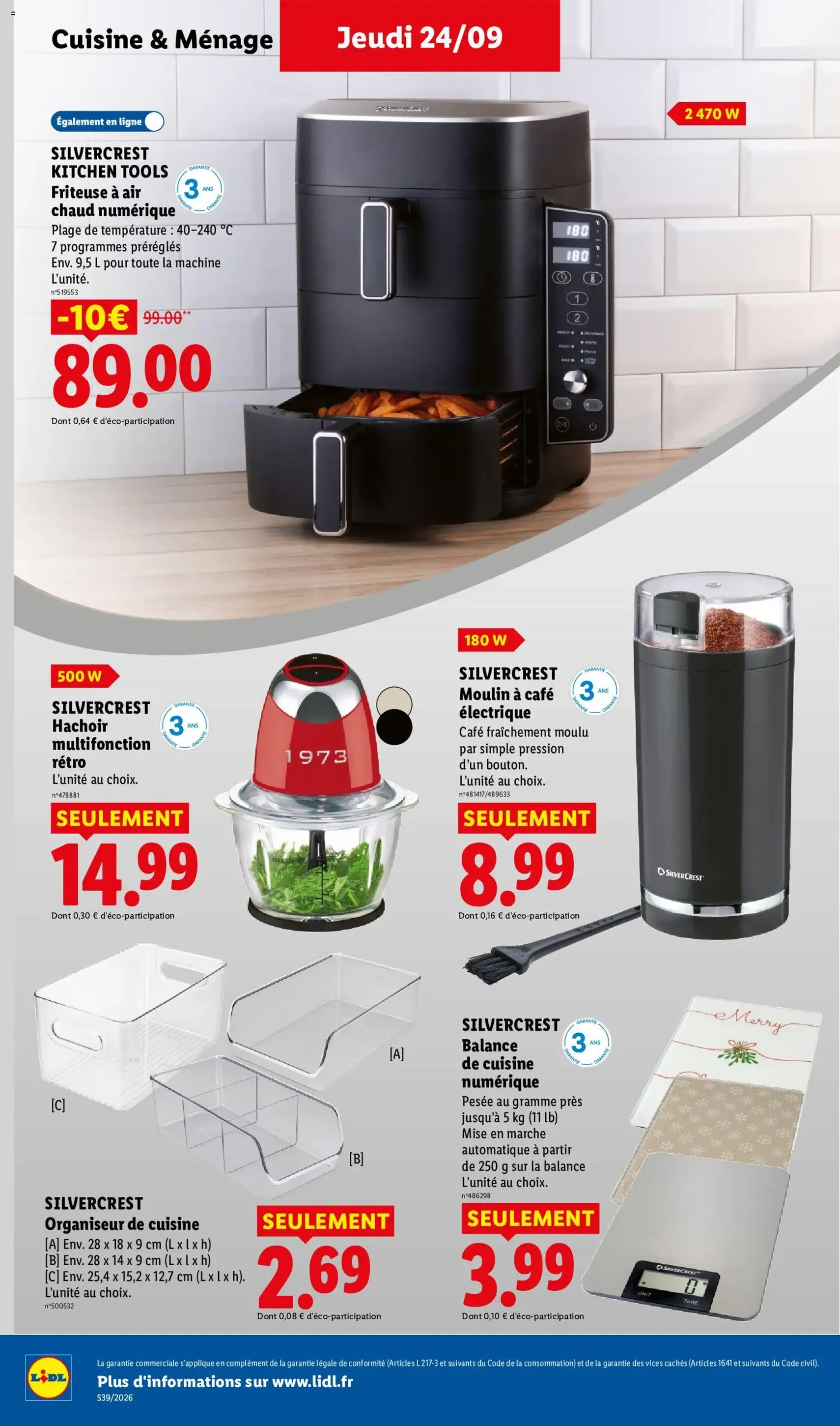 LIDL catalogue - brochure valable à partir du 24/09/2026, page 36 sur 62