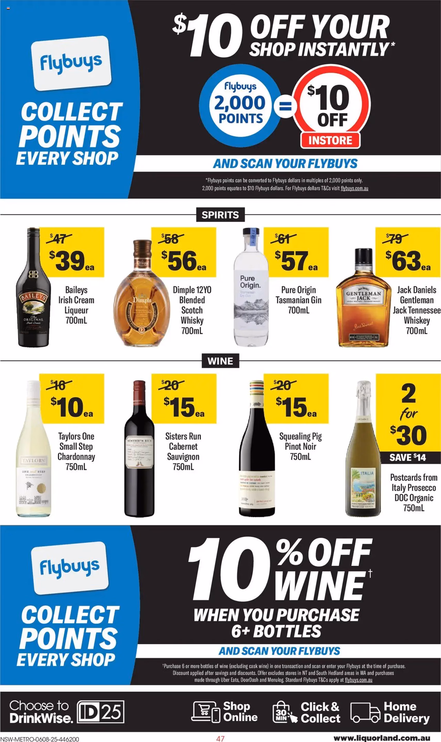 Liquorland Catalogue NSW - valid flyer from 06/08/2025, page 2 of 2