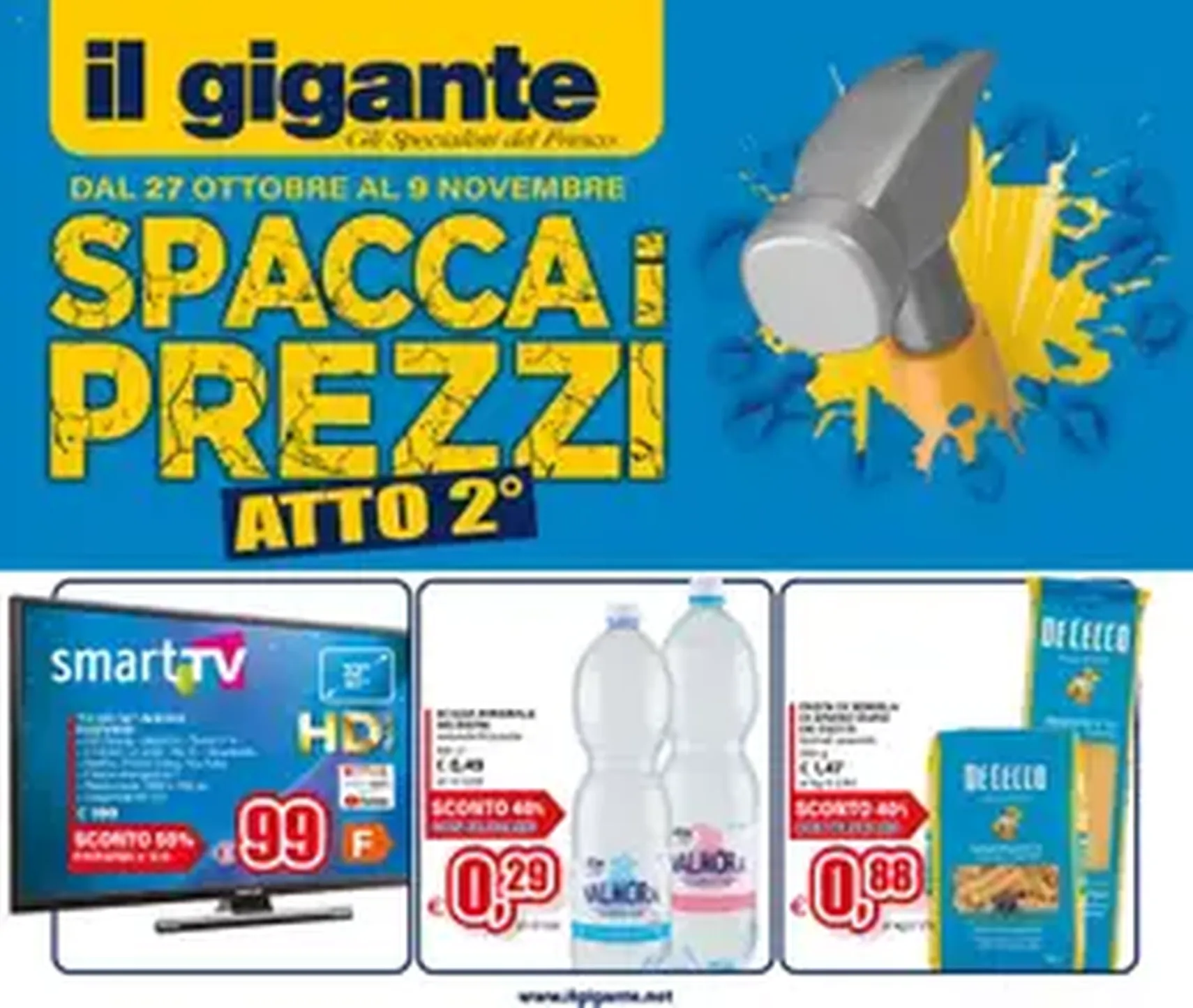 Volantino Il Gigante - volantino valido dal 27/10/2025 pagina 1 di 1