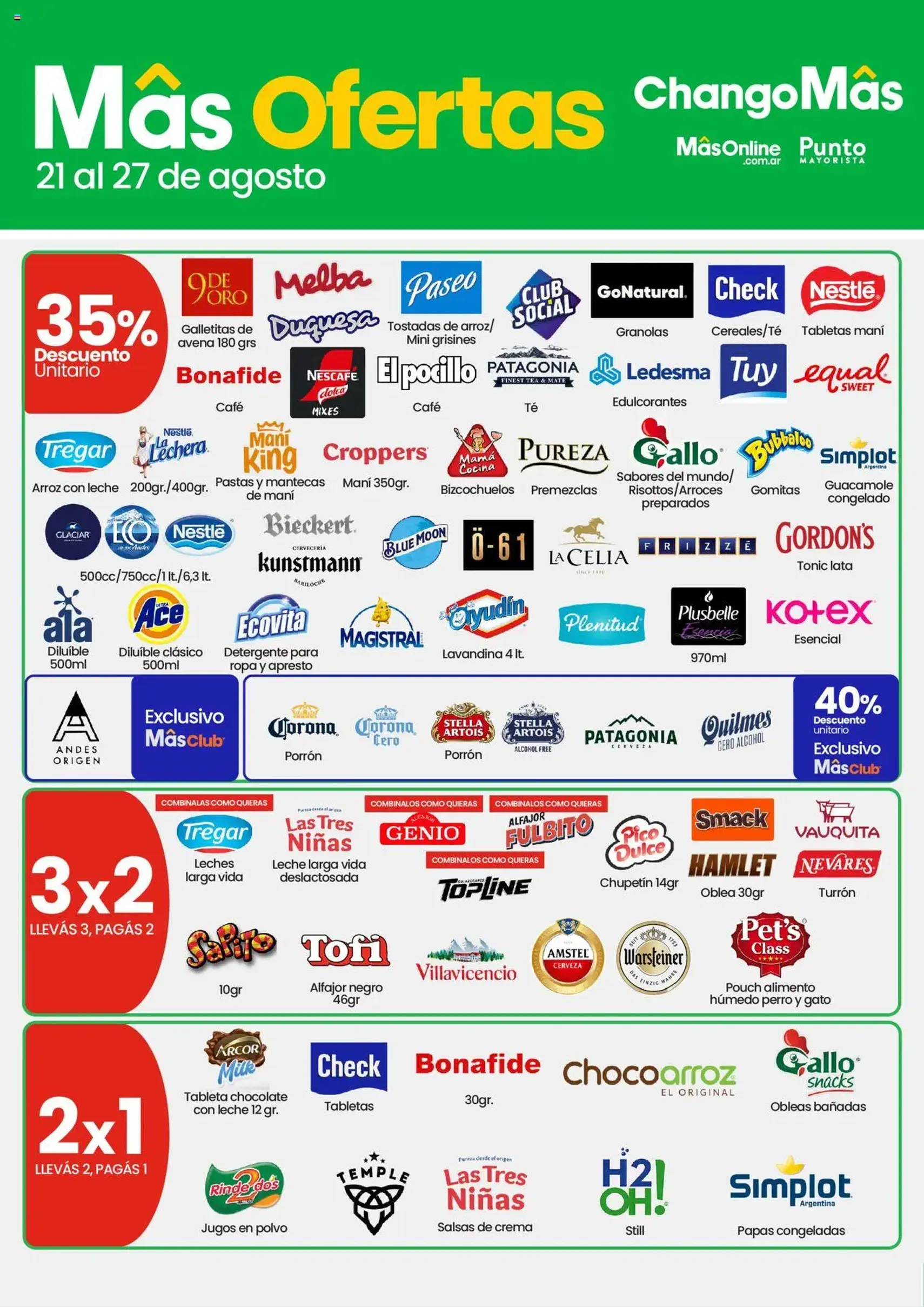 Changomas ofertas - folleto válido desde 21/08/2025 página 1 de 10 Changomas ofertas - folleto válido desde 21/08/2025 página 1 de 10