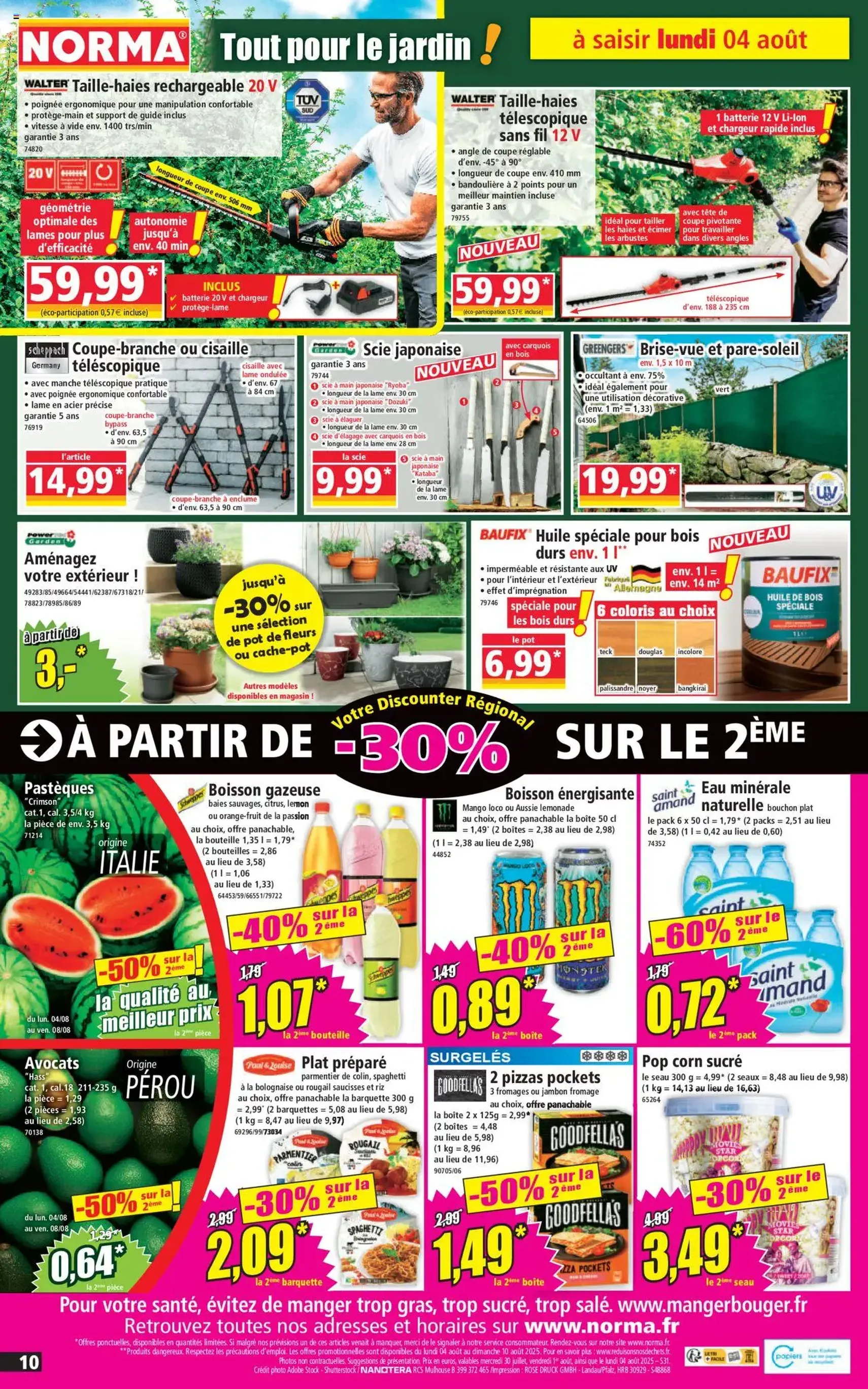 Norma catalogue - brochure valable à partir du 30/07/2025, page 10 sur 12 Norma catalogue - brochure valable à partir du 30/07/2025, page 10 sur 12