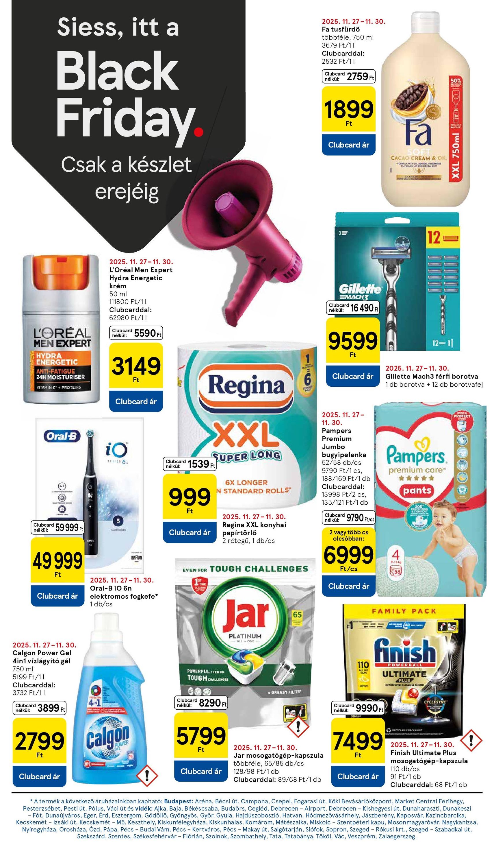 Tesco Hipermarket - Black Friday - 2025.11.27. érvényes szórólap 14 oldal 38 oldalból