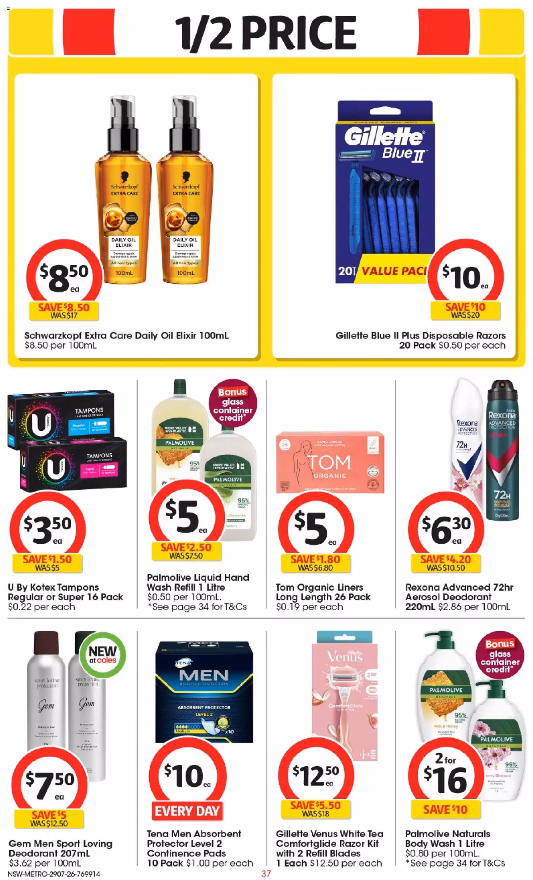 Coles catalogue - valid flyer from 29/07/2026, page 37 of 46