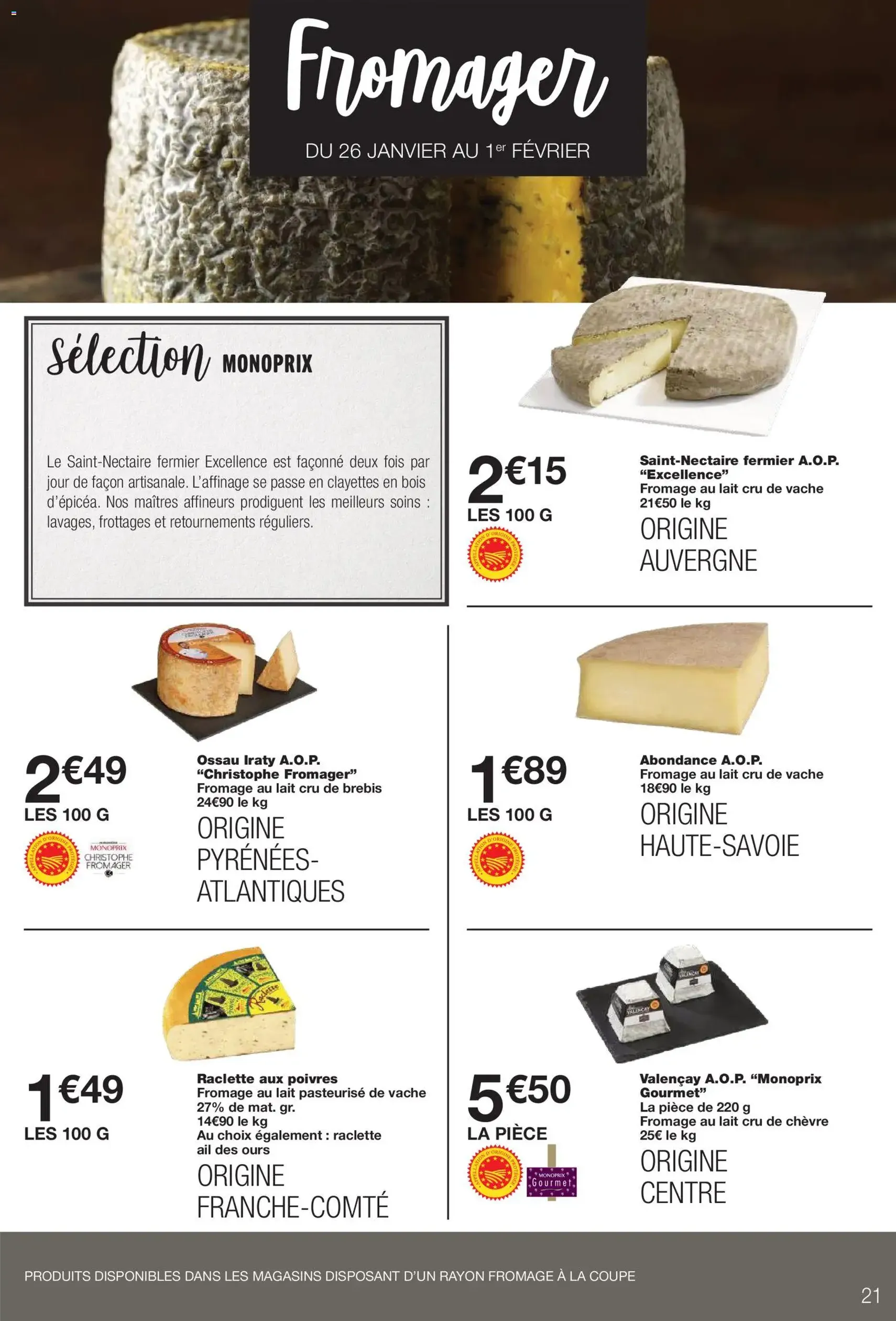 Monoprix catalogue - brochure valable à partir du 20/01/2026, page 21 sur 52