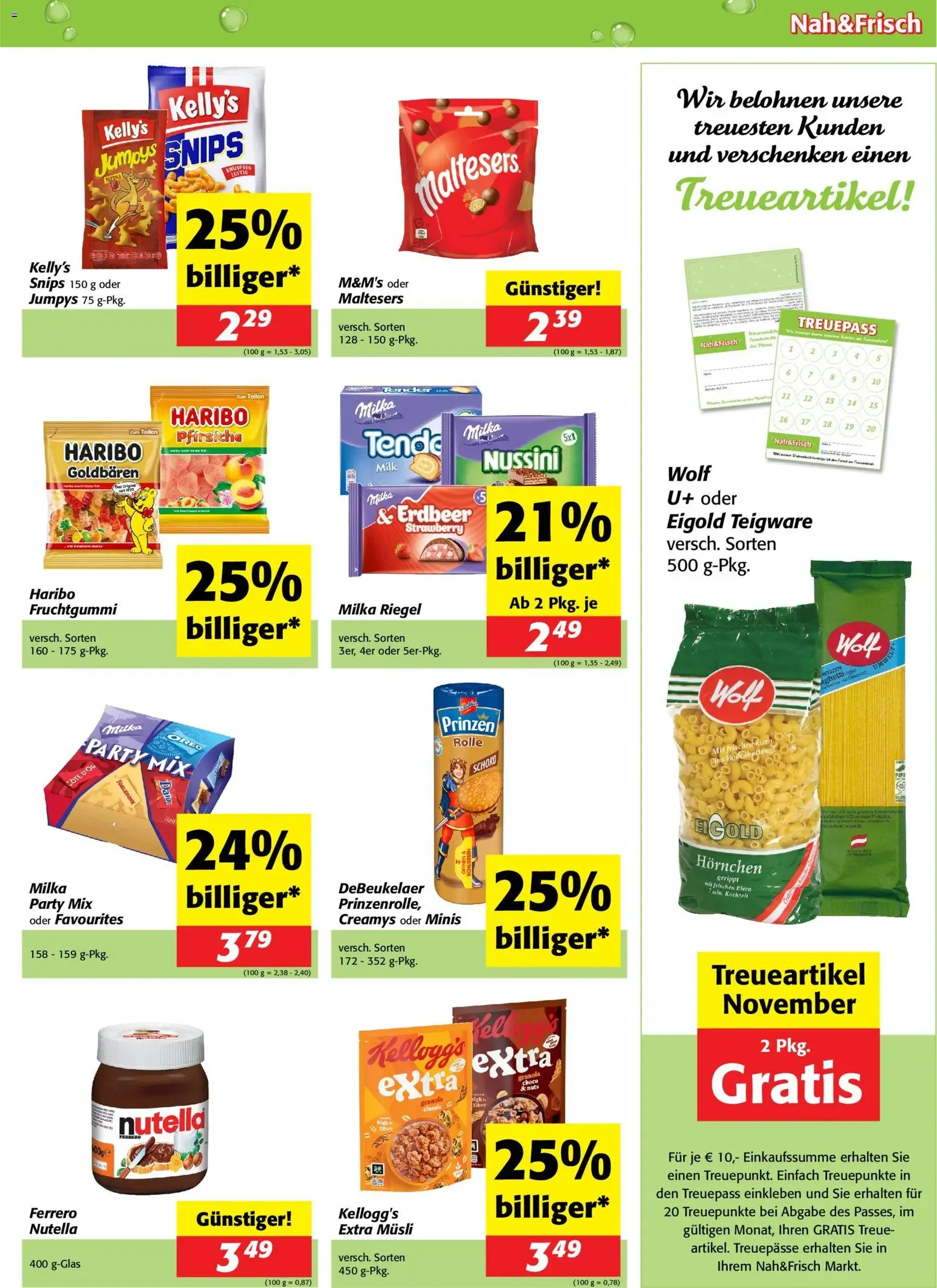 Nah und Frisch Flugblatt - Gültiger Prospekt ab 29.10.2025, Seite 5 von insgesamt 8