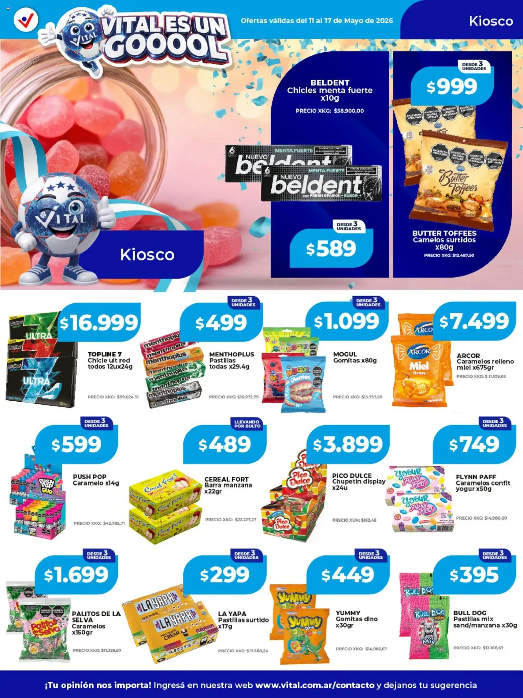 Vital ofertas - folleto válido desde 11/05/2026 página 17 de 23