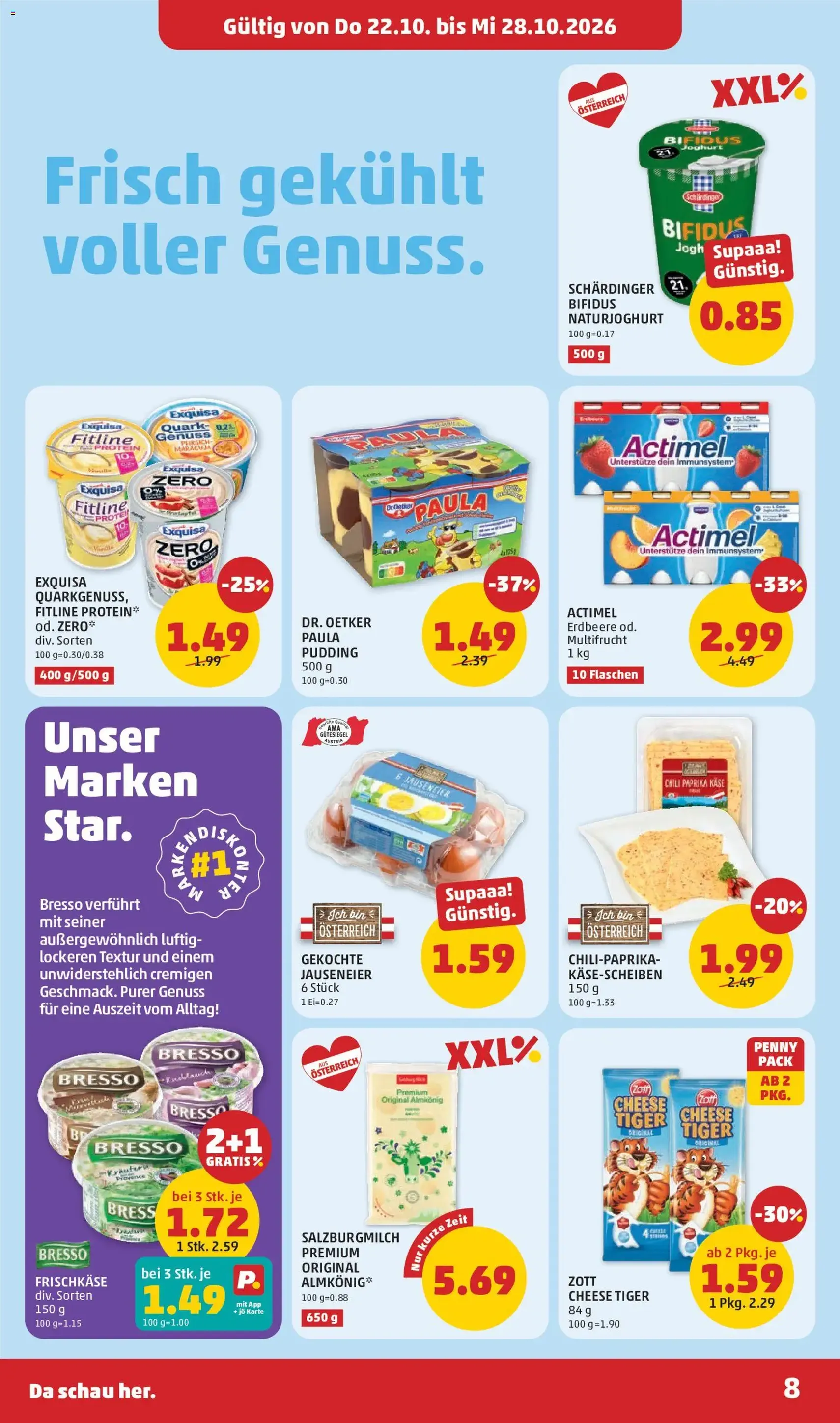 Penny Markt Flugblatt - Gültiger Prospekt ab 22.10.2026, Seite 8 von insgesamt 32
