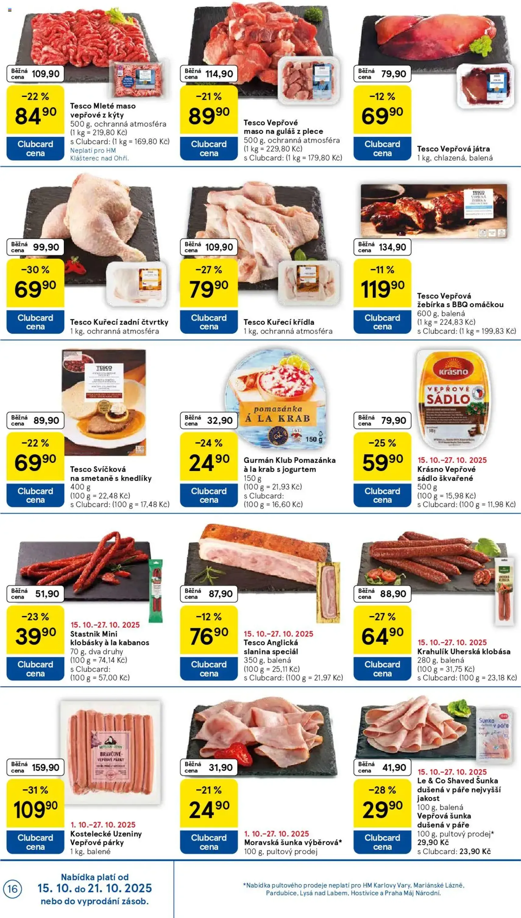 Tesco leták - Hypermarket - platný leták od 15.10.2025 strana 16 z 32 Tesco leták - Hypermarket - platný leták od 15.10.2025 strana 16 z 32