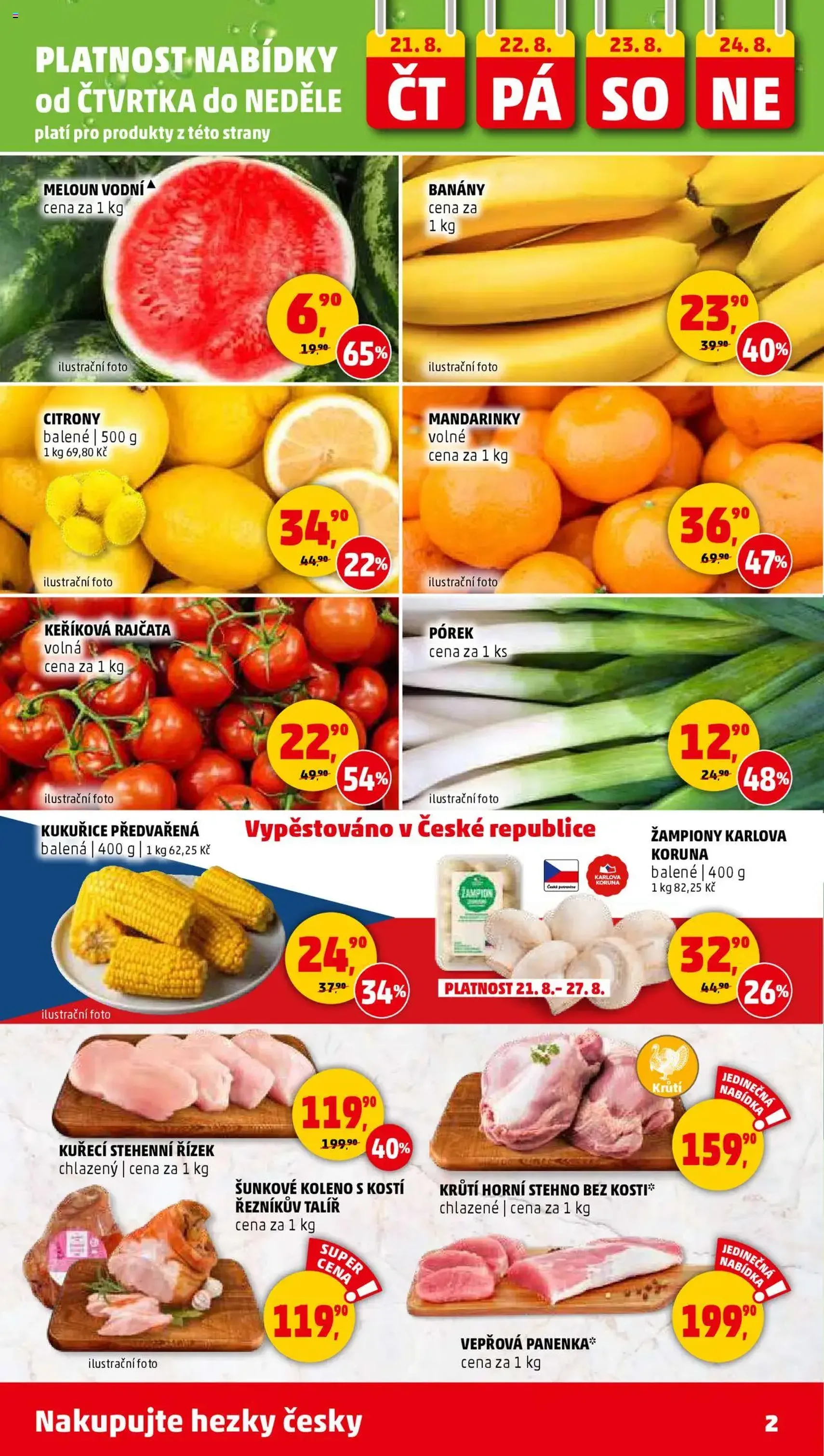 Penny Market leták - Čtvrtečník - platný leták od 21.08.2025 strana 2 z 32