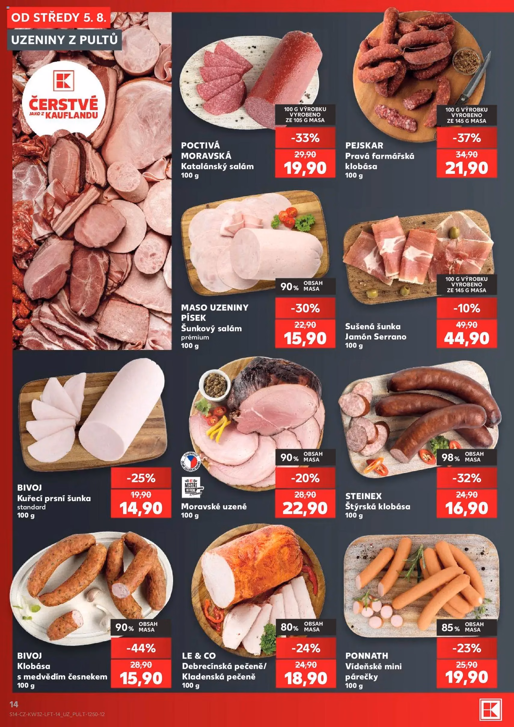 Kaufland leták - platný leták od 05.08.2026 strana 14 z 54