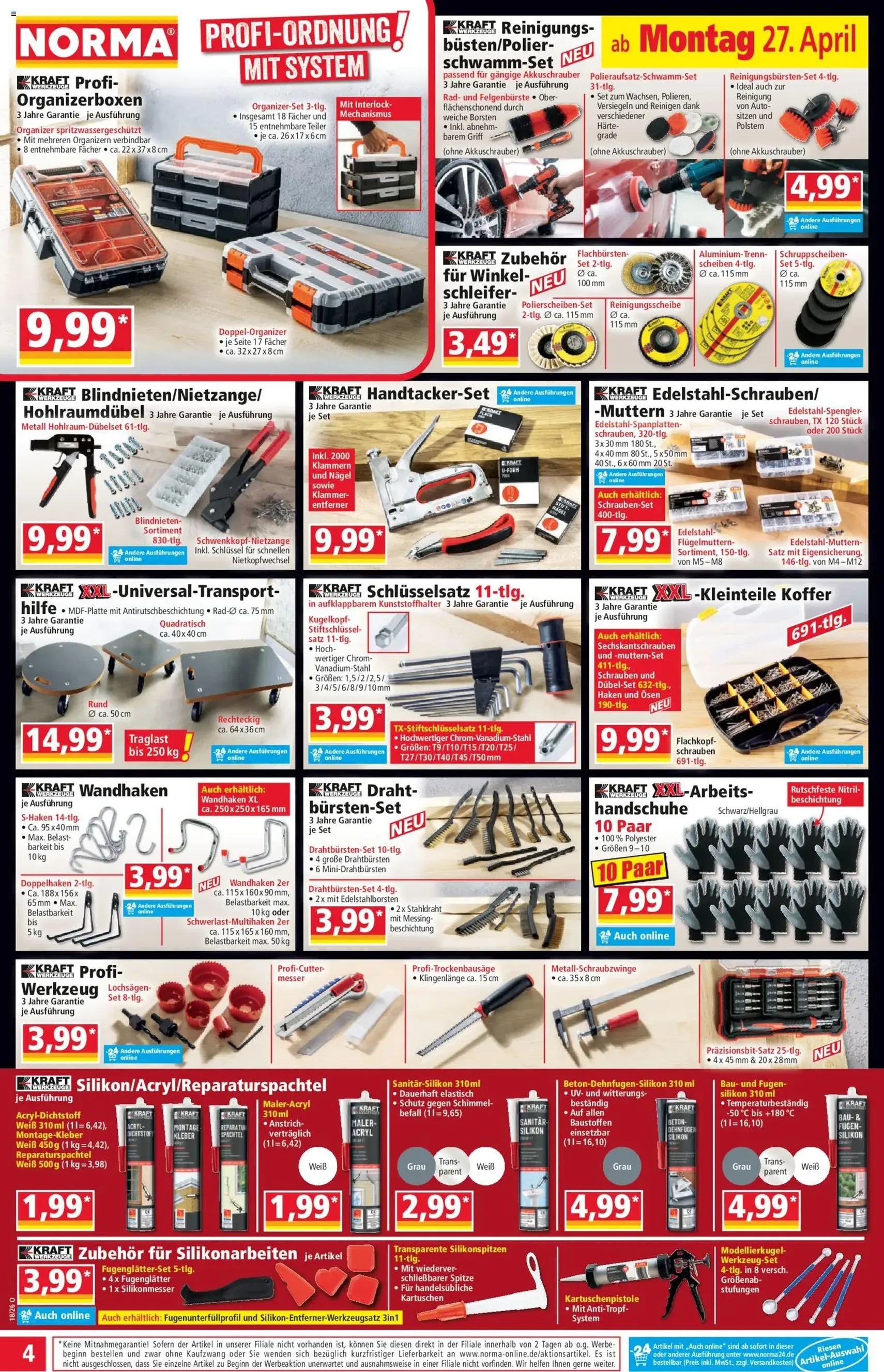 Norma Prospekt - Gültiger Prospekt ab 27.04.2026, Seite 4 von insgesamt 19