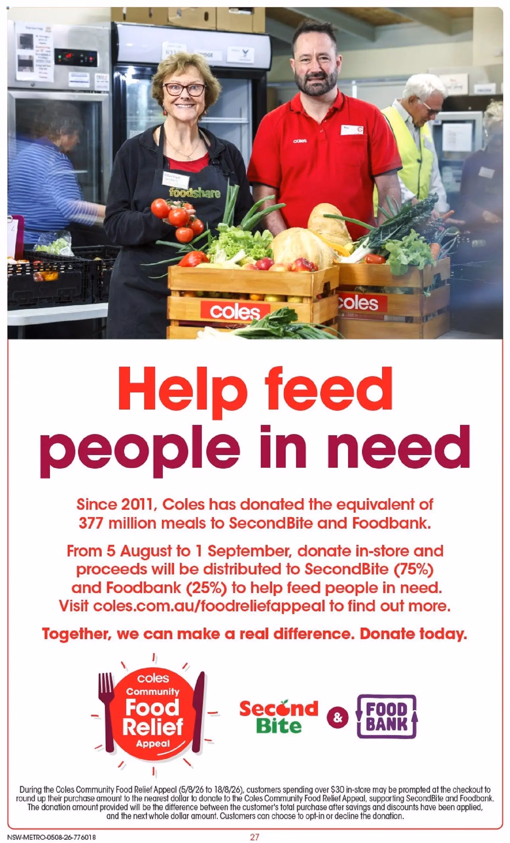 Coles catalogue - valid flyer from 04/08/2026, page 27 of 52