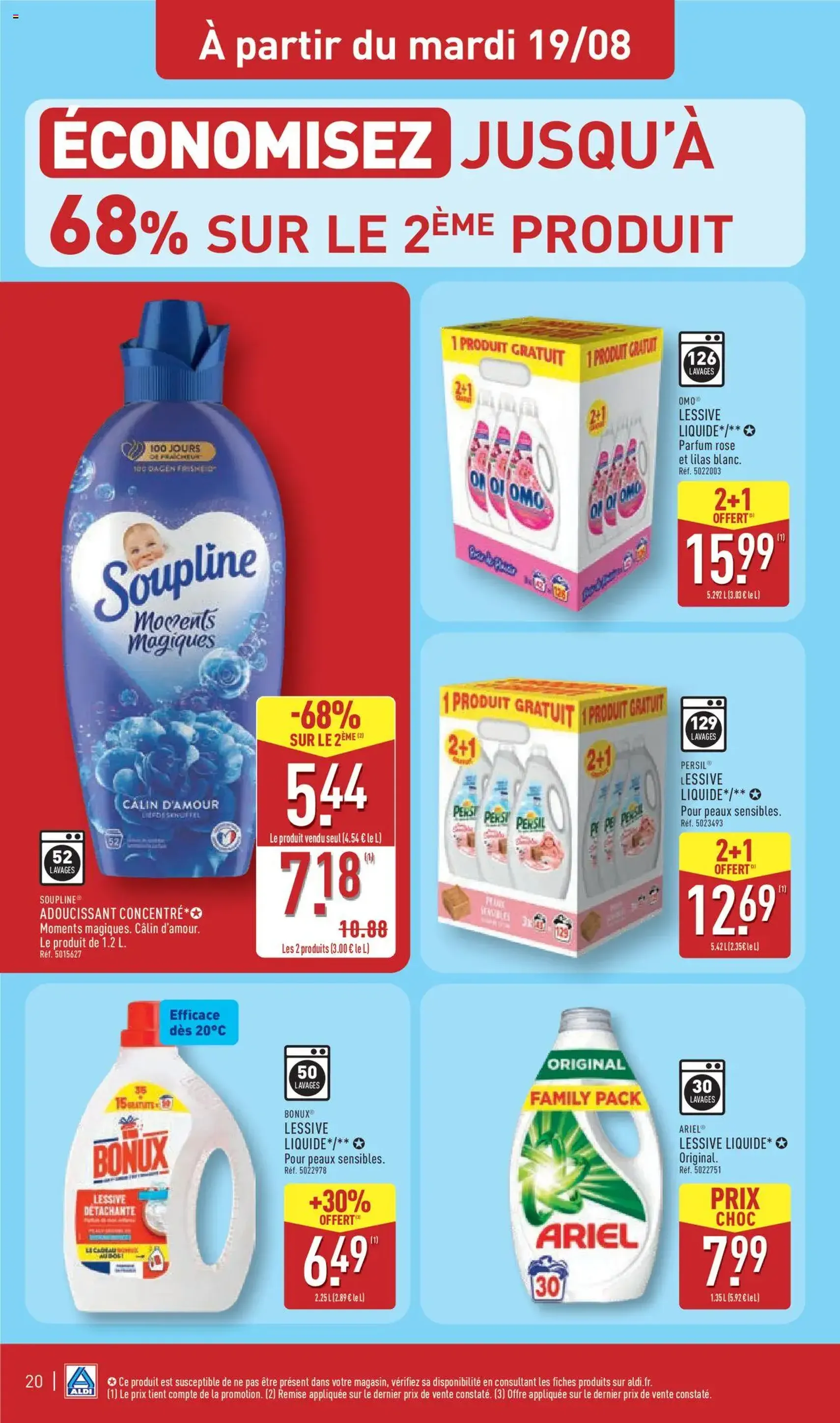 Aldi catalogue semaine 34 - brochure valable à partir du 19/08/2025, page 22 sur 43 Aldi catalogue semaine 34 - brochure valable à partir du 19/08/2025, page 22 sur 43