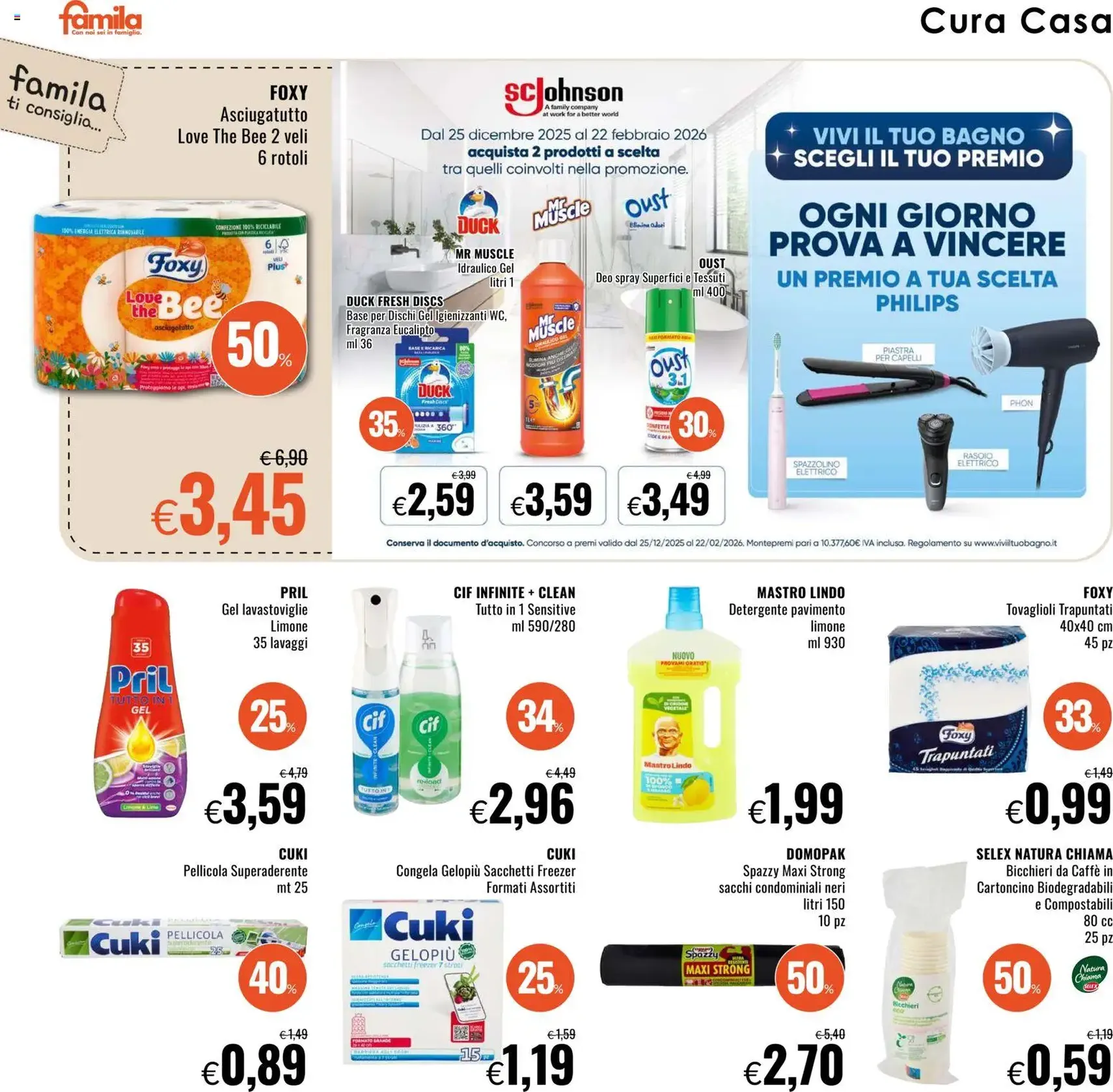 Volantino Famila - volantino valido dal 22/01/2026 pagina 22 di 28