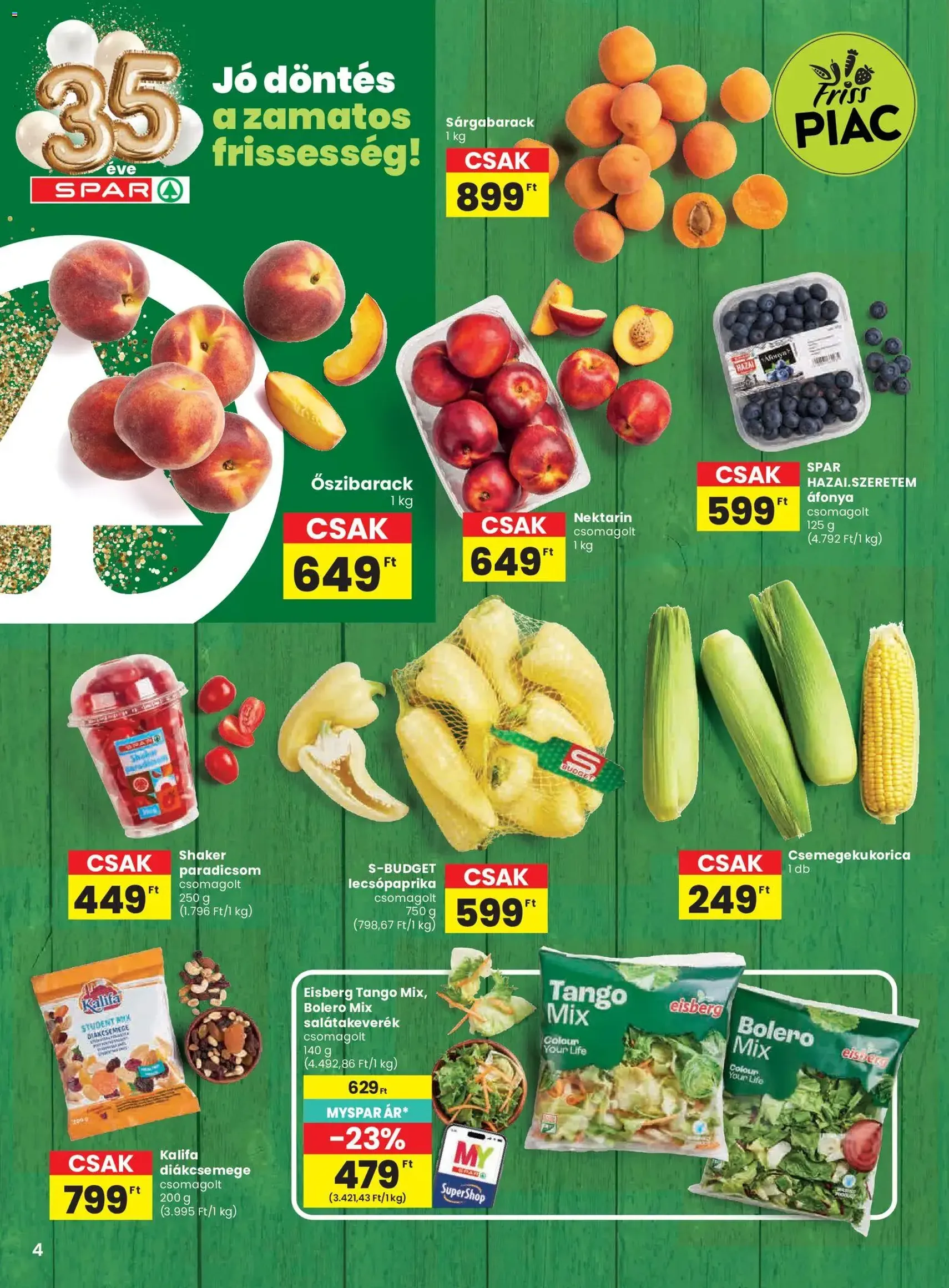 Spar akciós újság - 2026.07.02. érvényes szórólap 4 oldal 20 oldalból