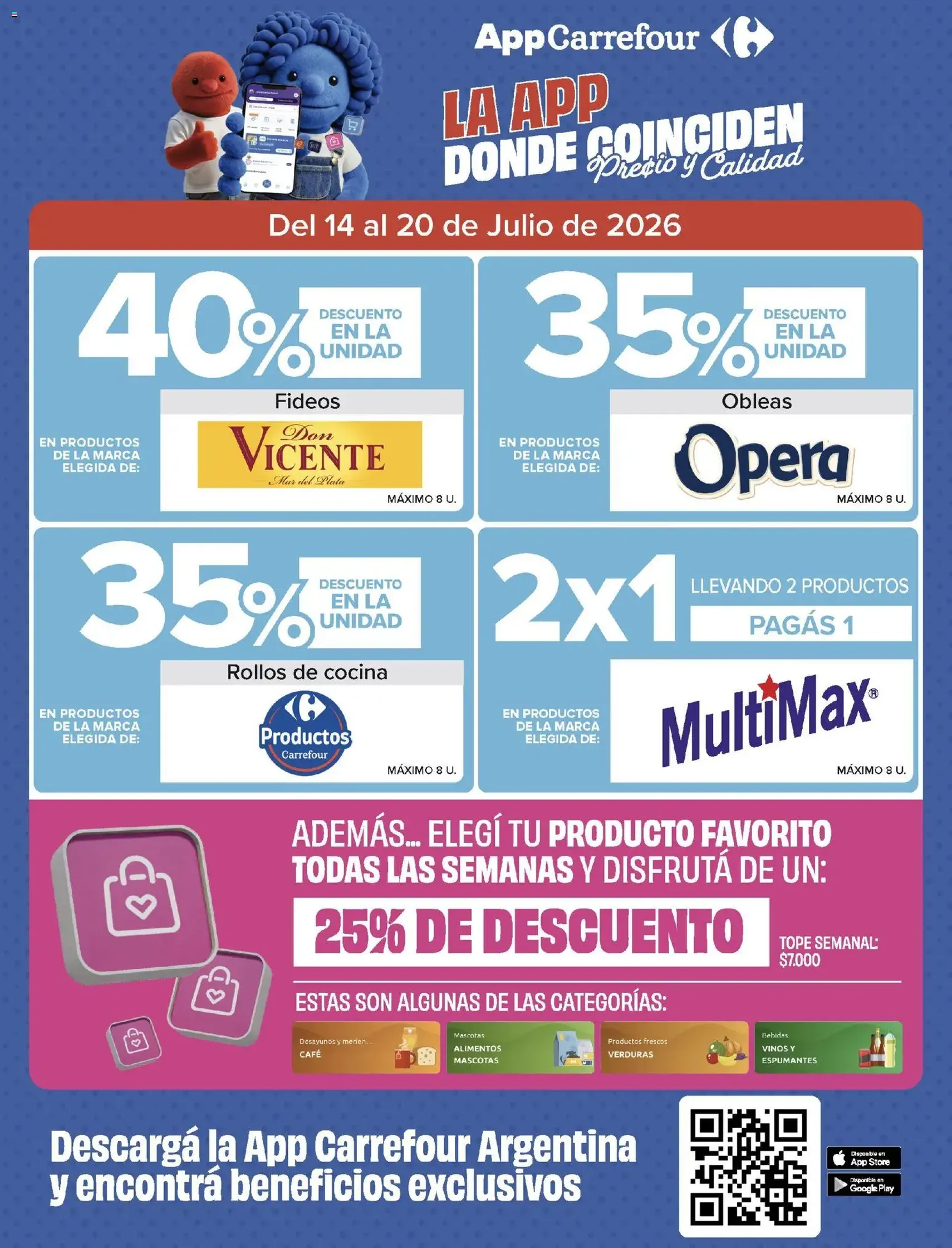 Carrefour ofertas - folleto válido desde 14/07/2026 página 4 de 54