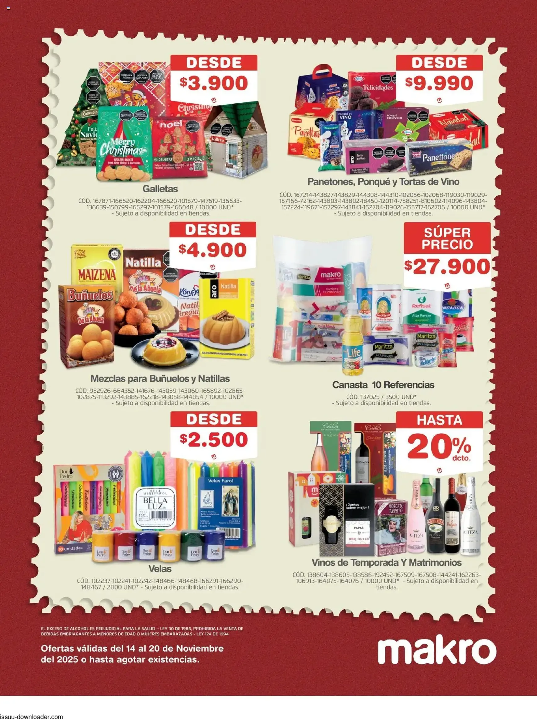 Makro - Ofertas Temporada - folleto válido desde 14/11/2025 página 2 de 2