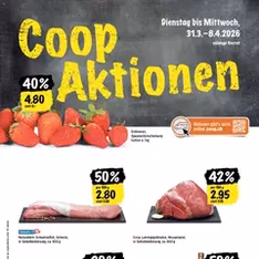 Coop aktionen - Prospekt Vorschau gültig ab 31.03.2026