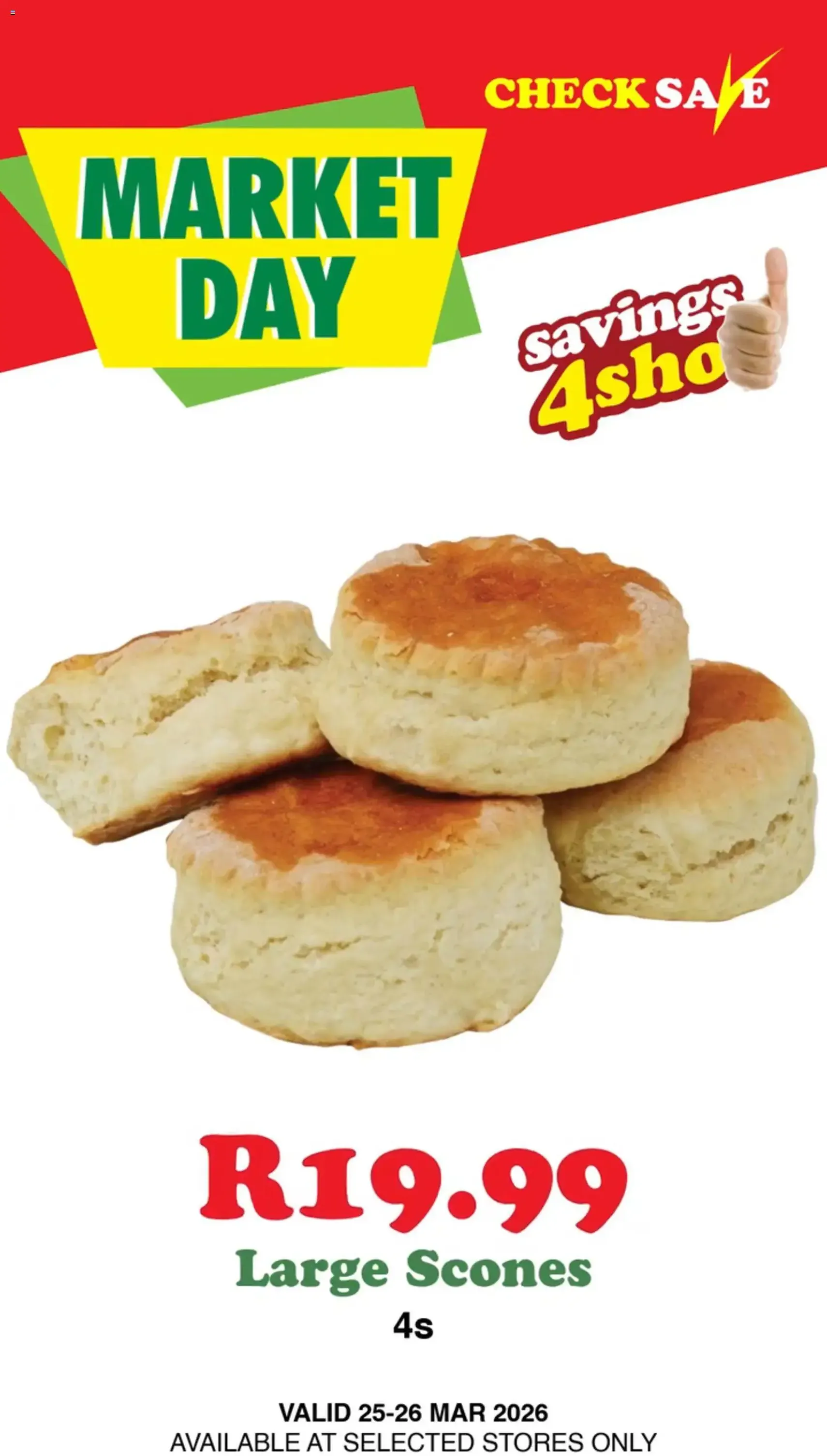 Check Save Market Day - valid flyer from 25/03/2026, page 8 of 16