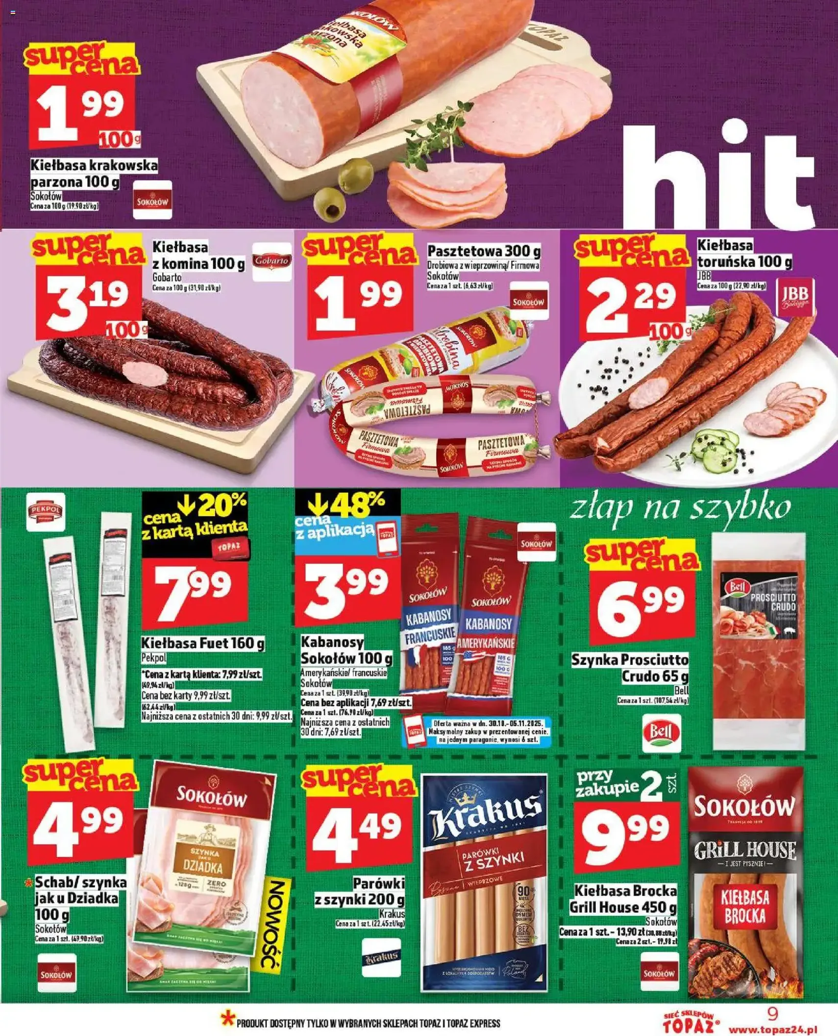 Topaz Gazetka - ważny gazetka od 30.10.2025 strona 9 z 28 Topaz Gazetka - ważny gazetka od 30.10.2025 strona 9 z 28
