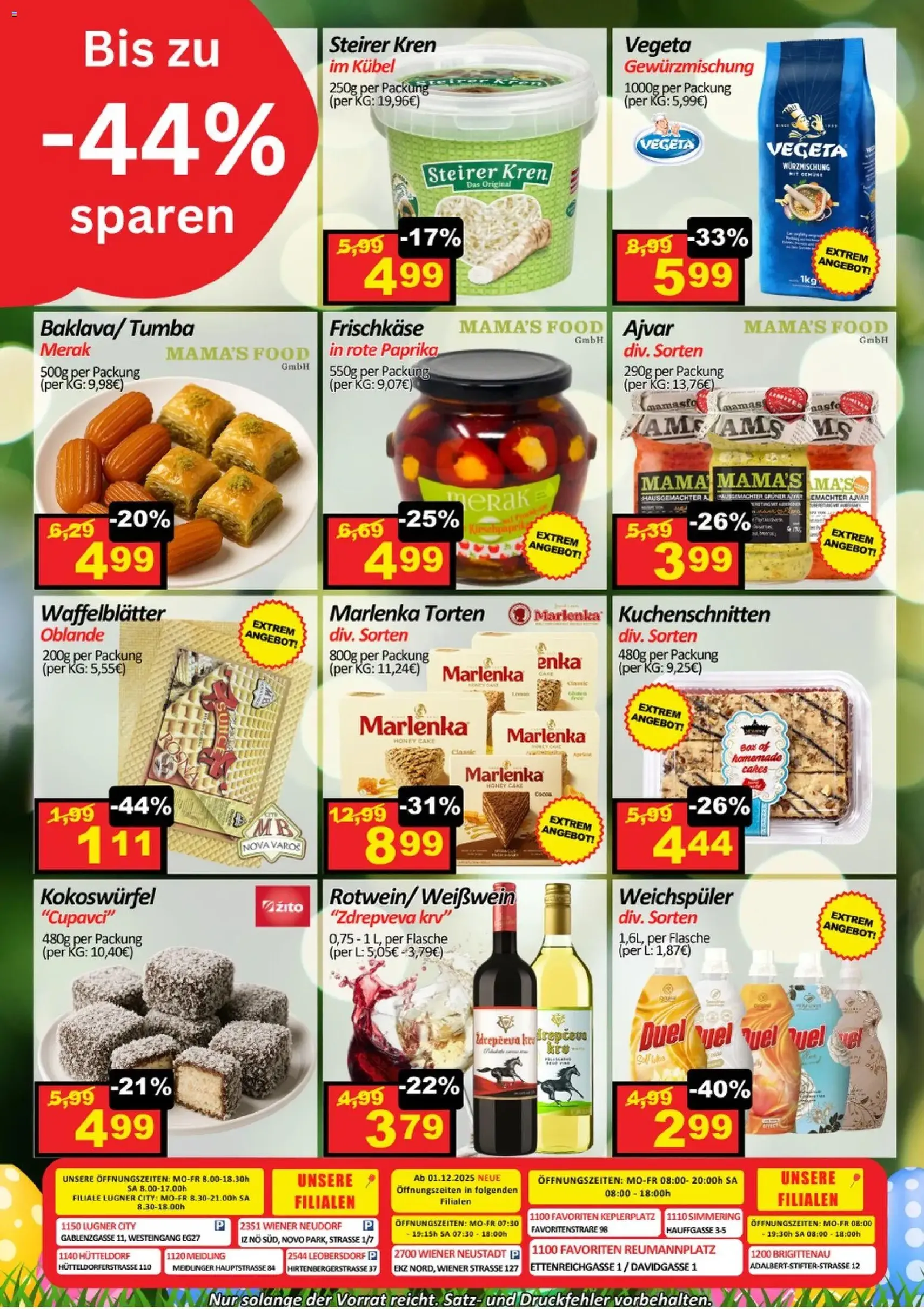 Wurstico Abholmarkt Flugblatt - Gültiger Prospekt ab 09.04.2026, Seite 8 von insgesamt 8