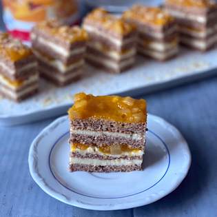 Recipe preview Dessert with Mango Jam