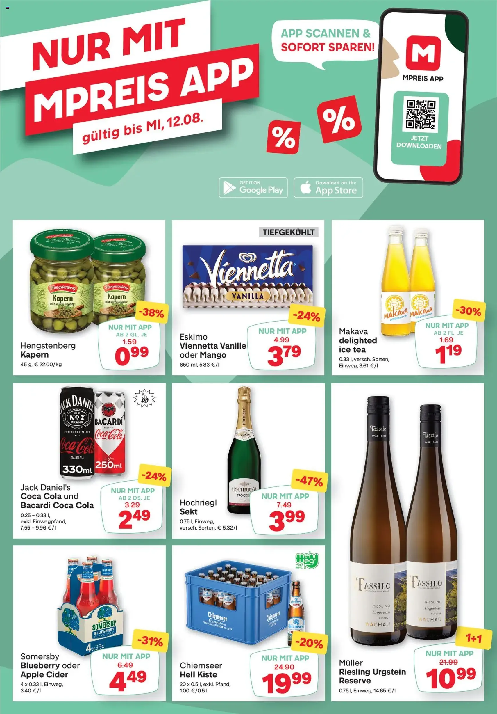 MPREIS Flugblatt - Gültiger Prospekt ab 30.07.2026, Seite 14 von insgesamt 16