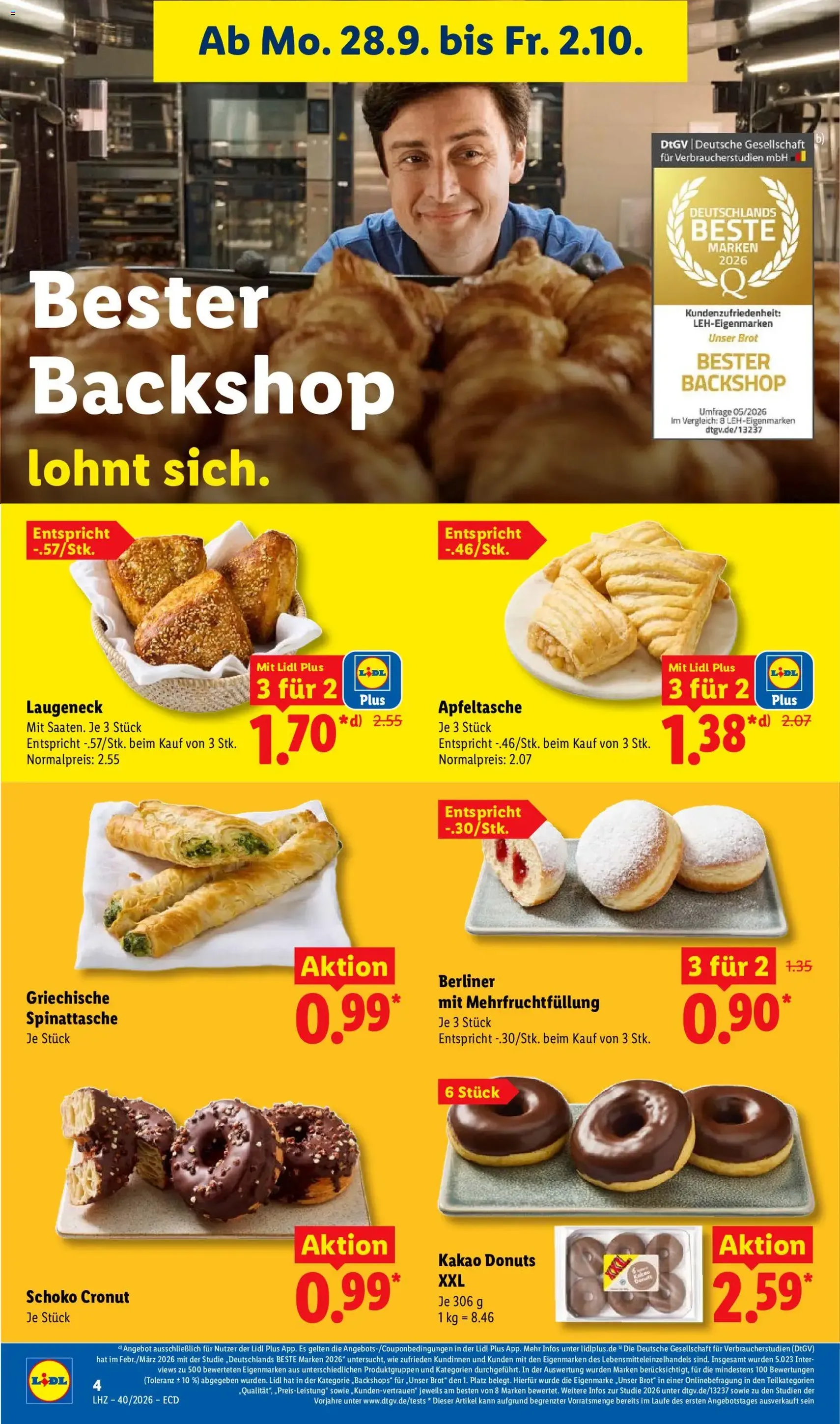 Lidl Prospekt - Gültiger Prospekt ab 28.09.2026, Seite 10 von insgesamt 71